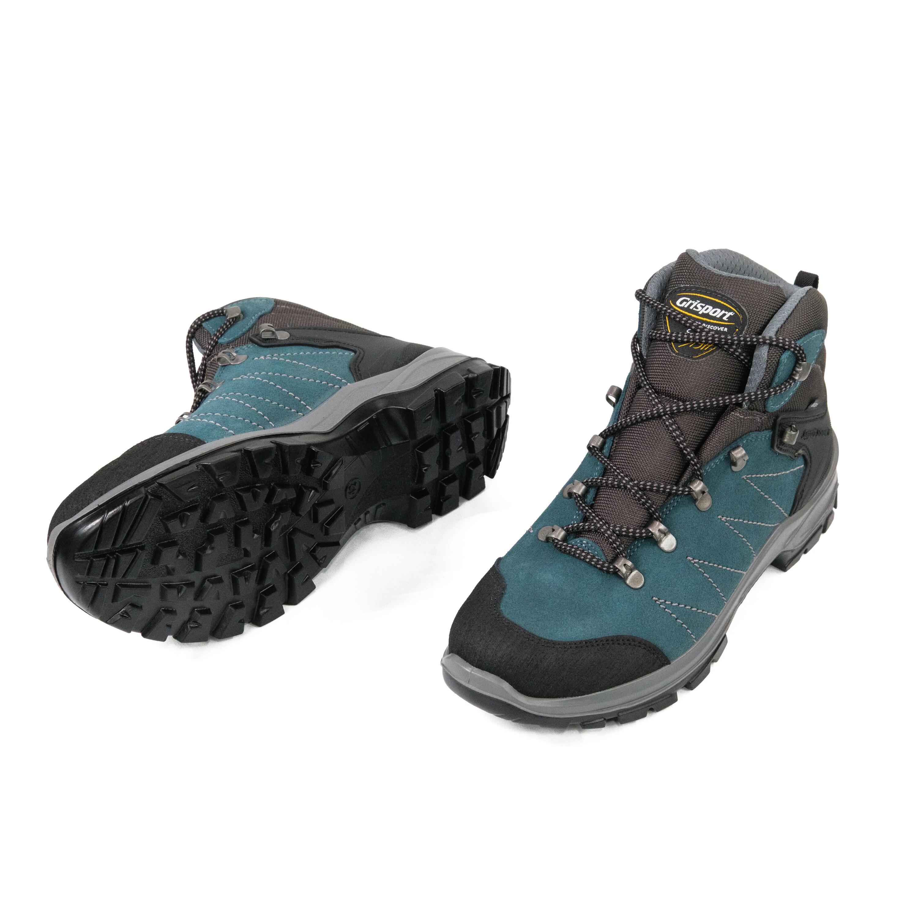 Gritex Men's Mid Ankle Hiking Shoes 14543-S6G-Blue -  3