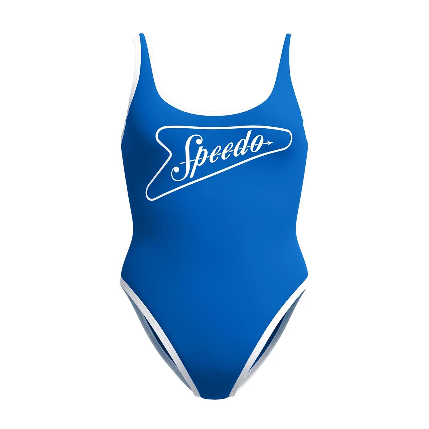 Speedo Womens/Ladies Scoop Neck One Piece Swimsuit