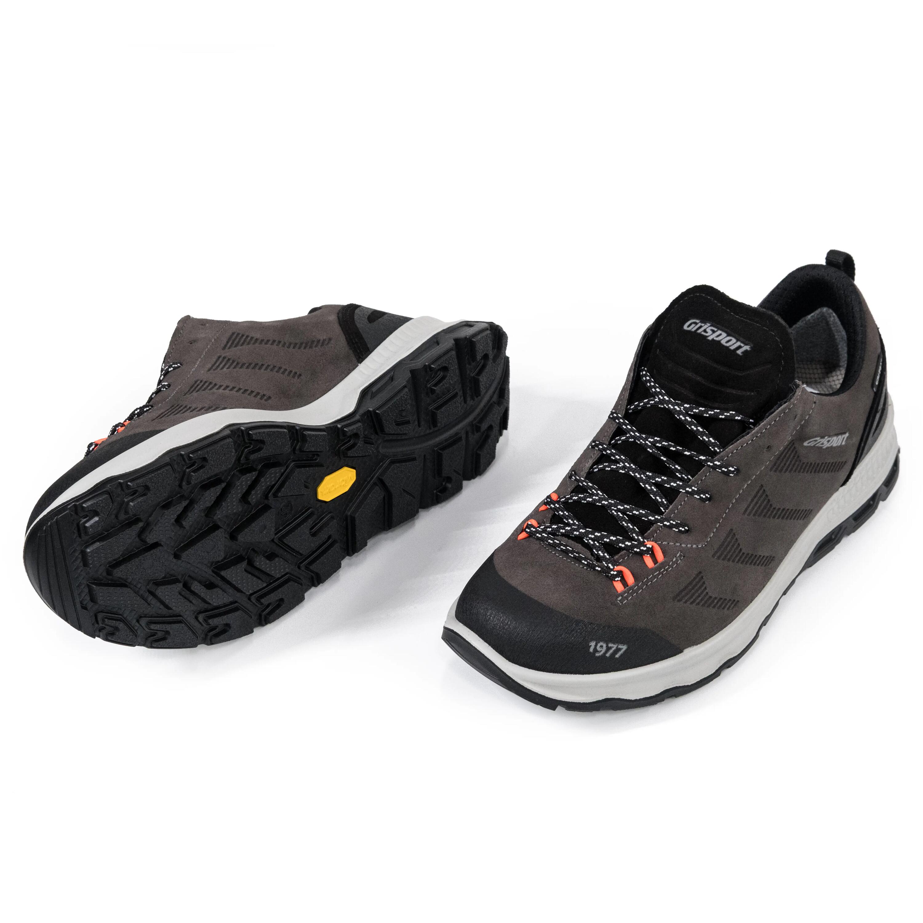 Gritex Men's Low Ankle City Trail Shoes 14829-V3G-Grey -  3