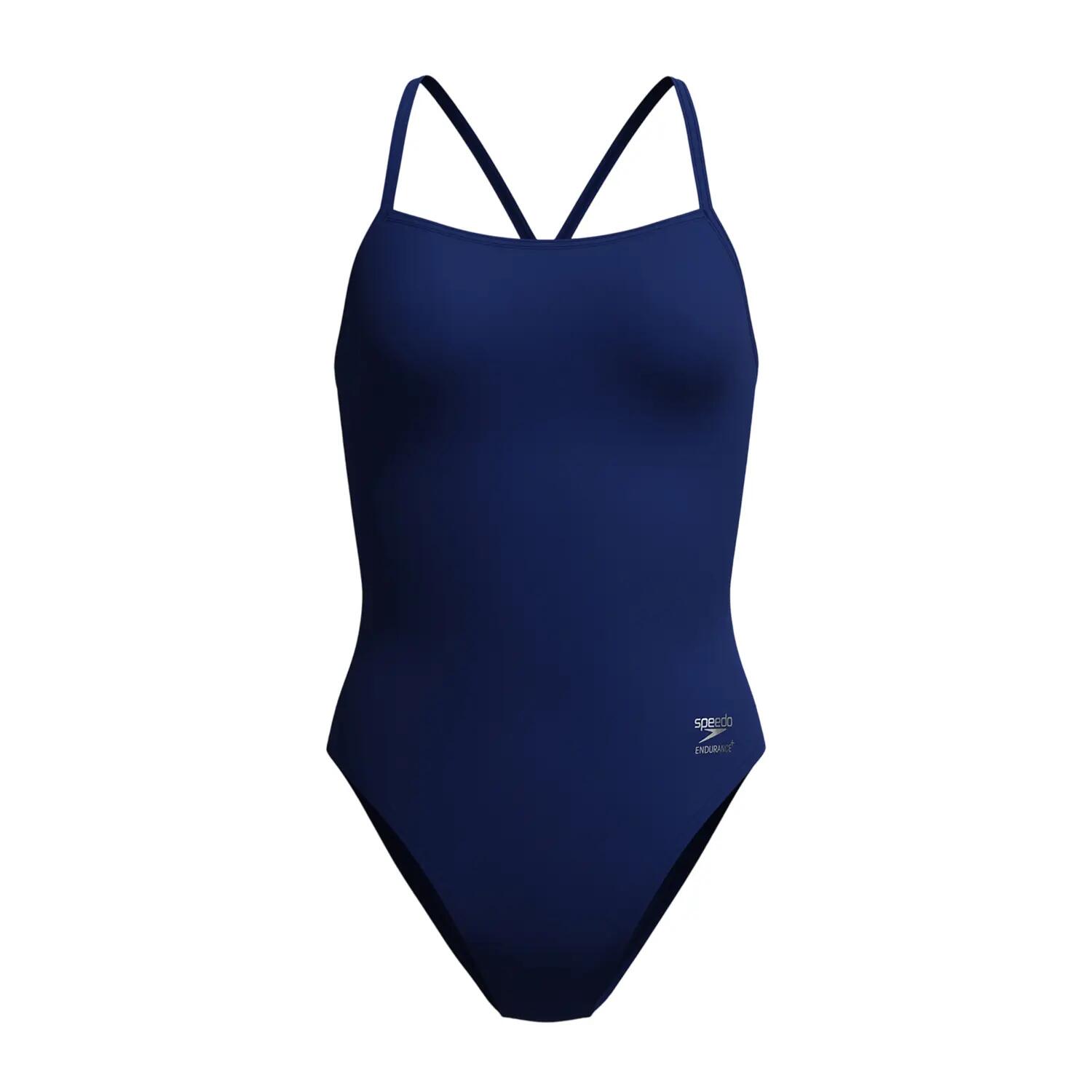 Speedo Womens/Ladies 2.0 Solid V-Cut One Piece Swimsuit