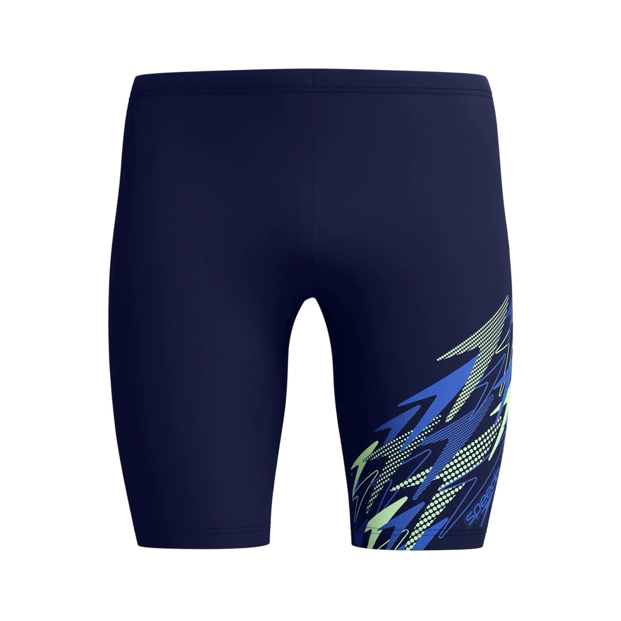 Speedo Mens Medley Asymmetric Logo Jammer Shorts