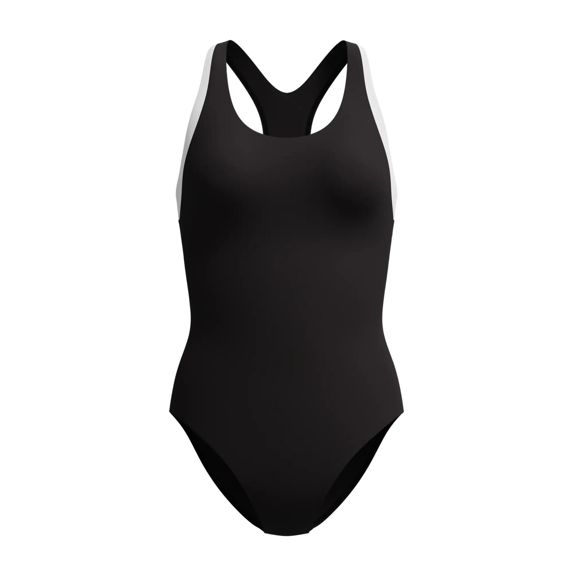 Speedo Womens/Ladies Colour Block Racerback One Piece Swimsuit