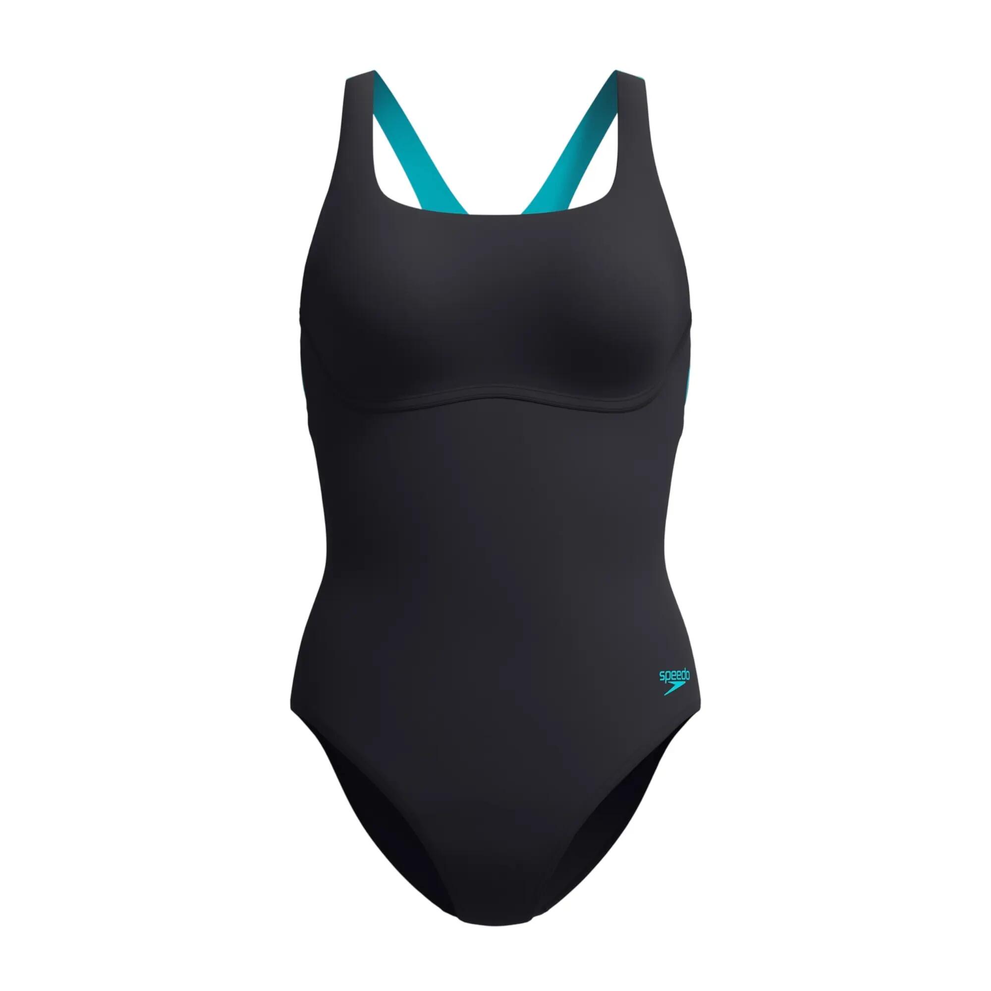 Speedo Womens/Ladies Solid Flex One Piece Swimsuit