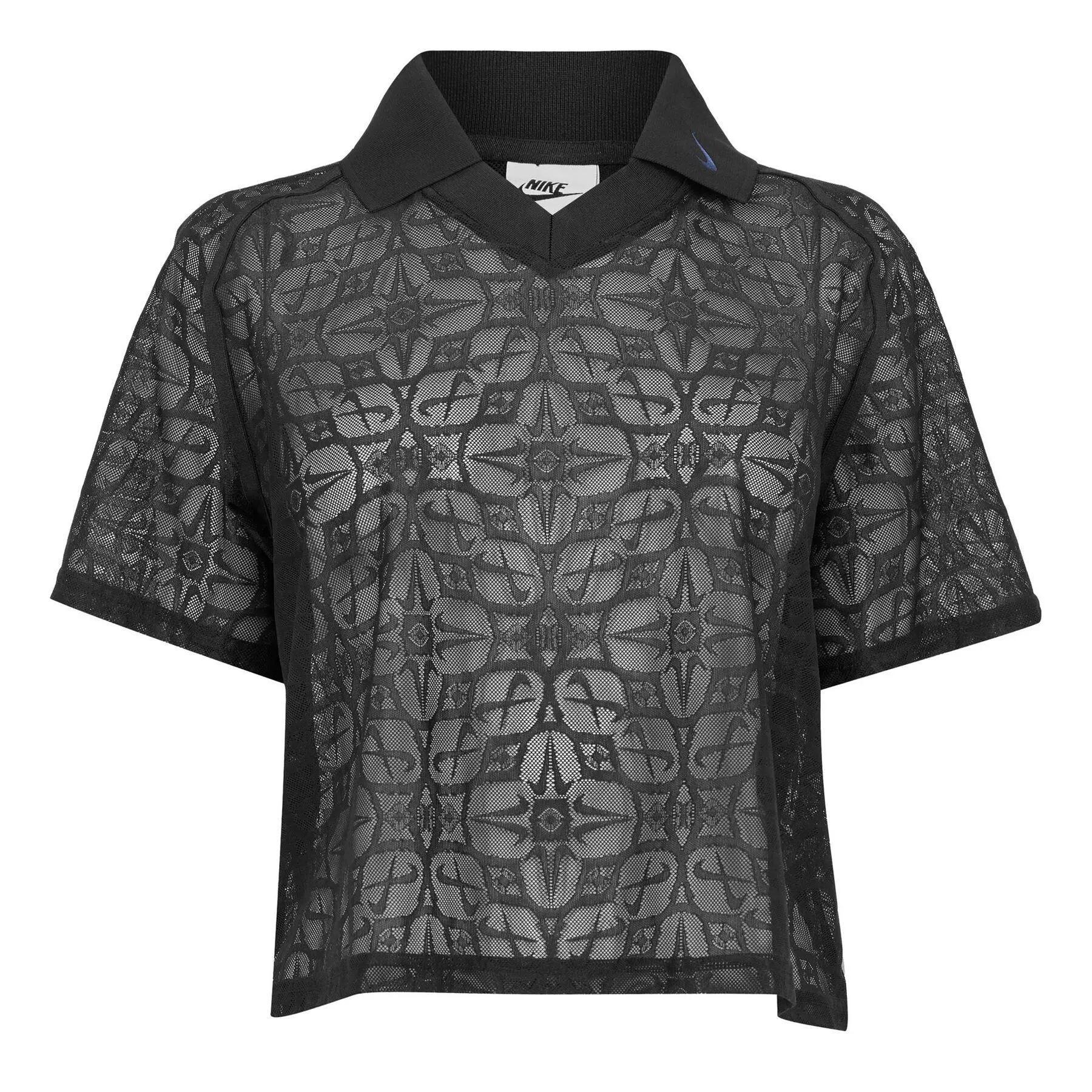 Nike Womens/Ladies Geometric Mesh Polo Shirt