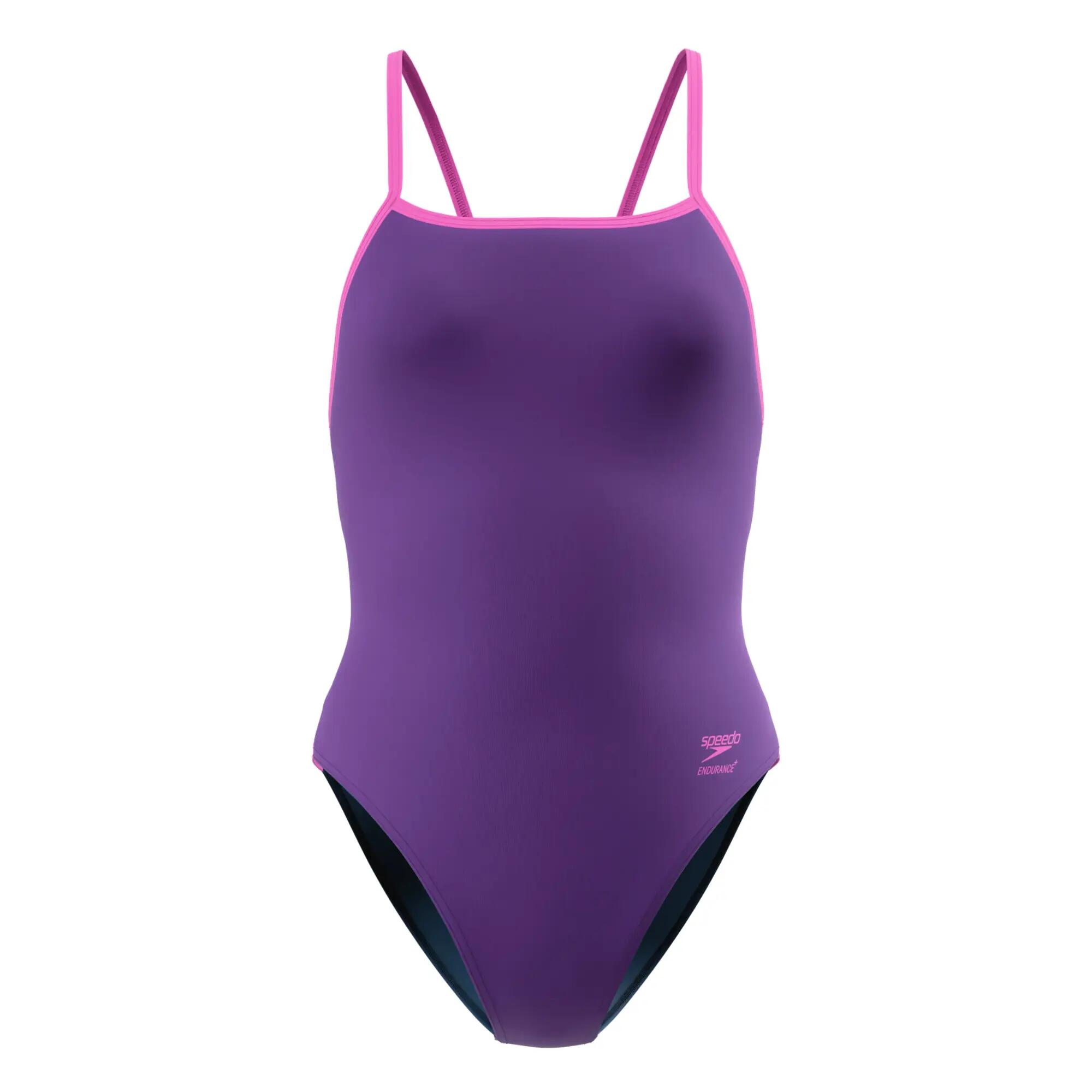 Speedo Womens/Ladies Solid Triback One Piece Swimsuit