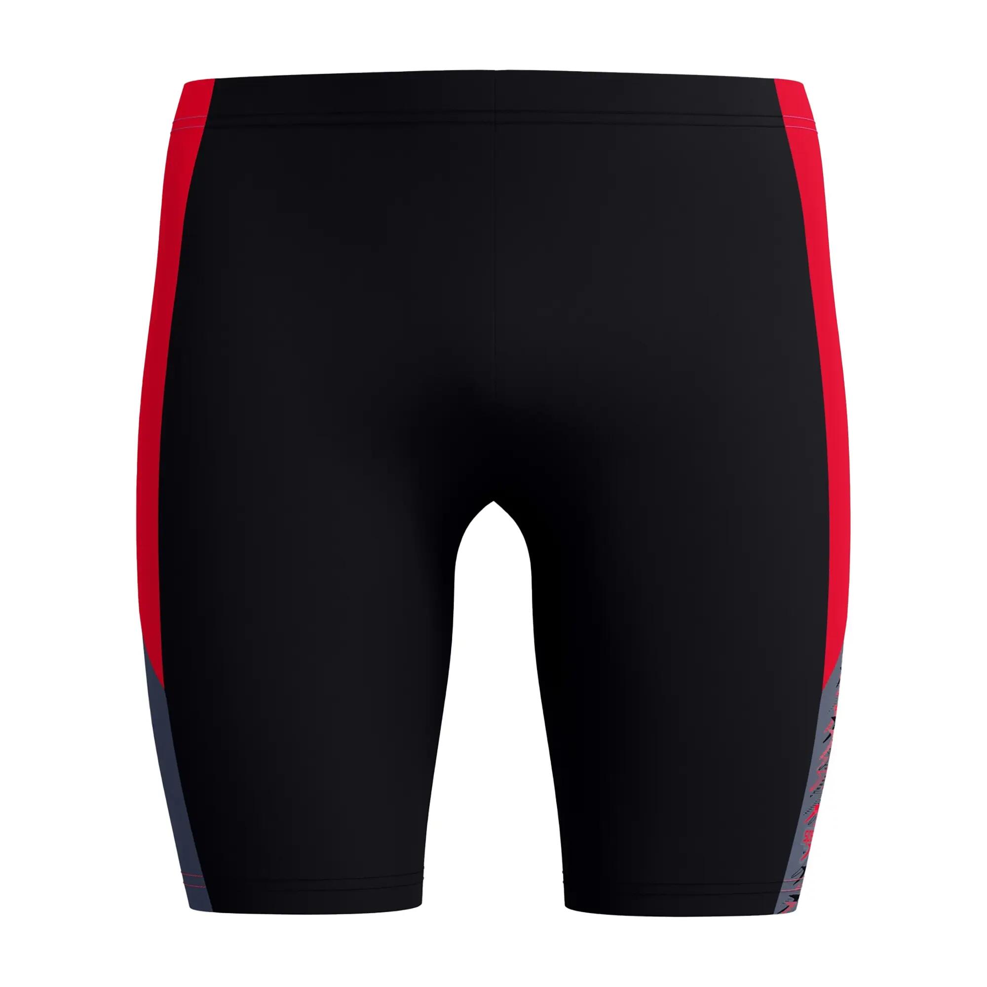 Speedo Mens Colour Block Logo Jammer Shorts