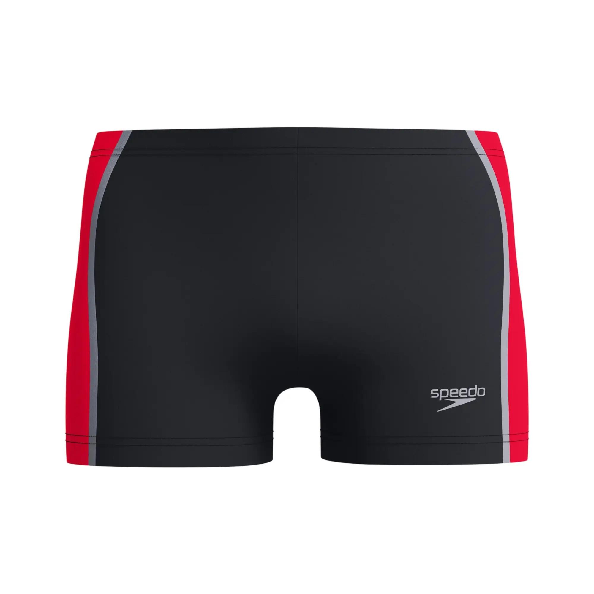 Speedo Mens Splice Solid Swim Shorts