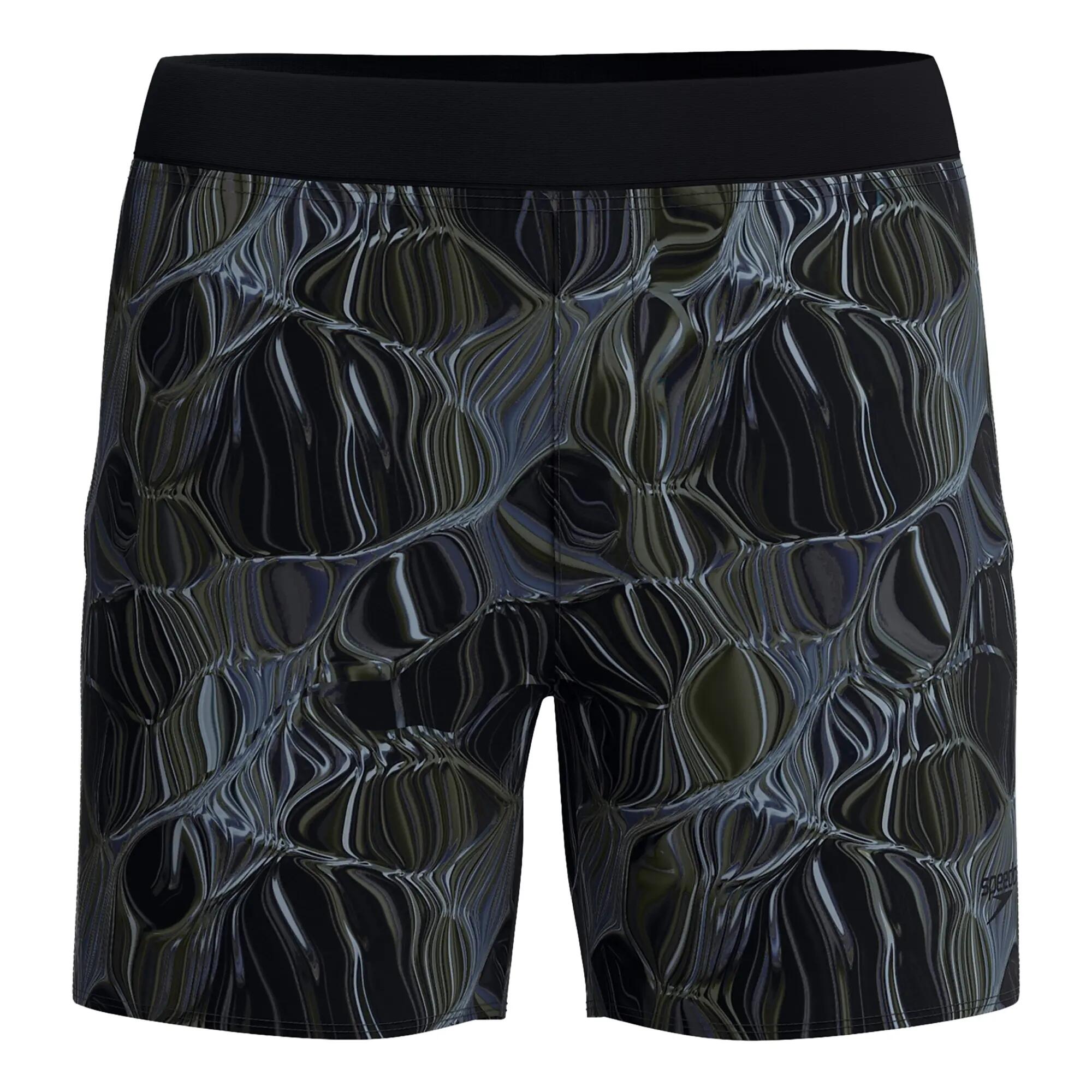 Speedo Mens Lookout Abstract Swim Shorts