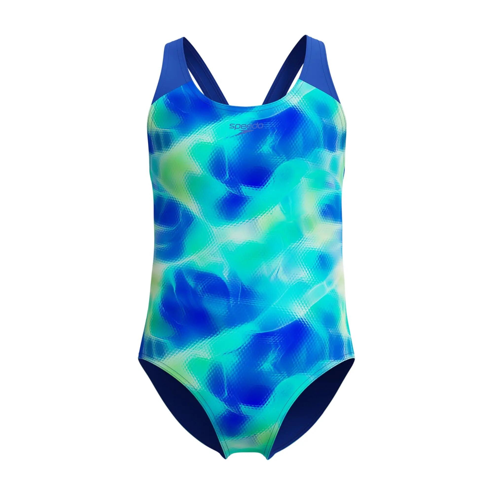 Speedo Girls Splashback One Piece Swimsuit