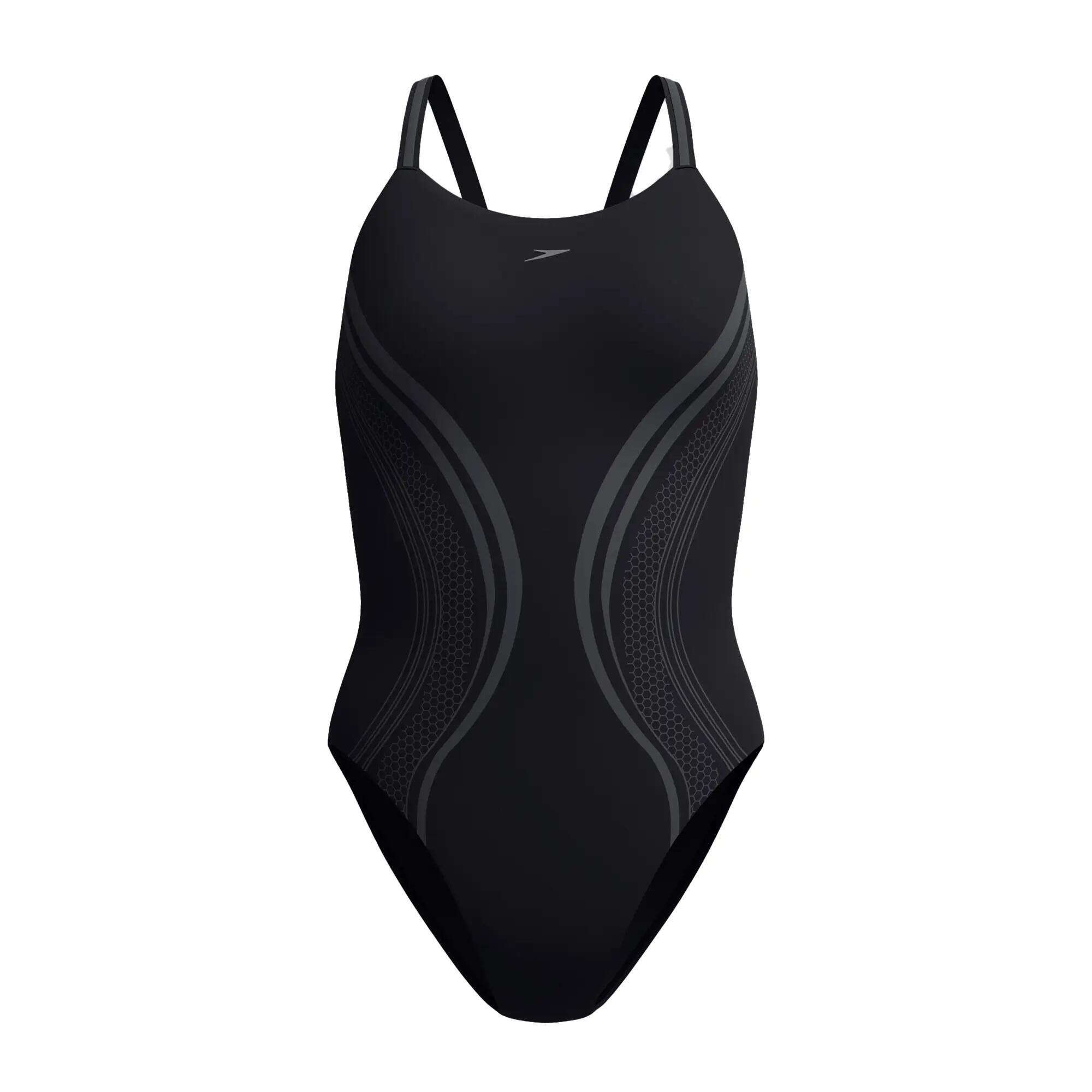 Speedo Womens/Ladies Active Printed One Piece Swimsuit
