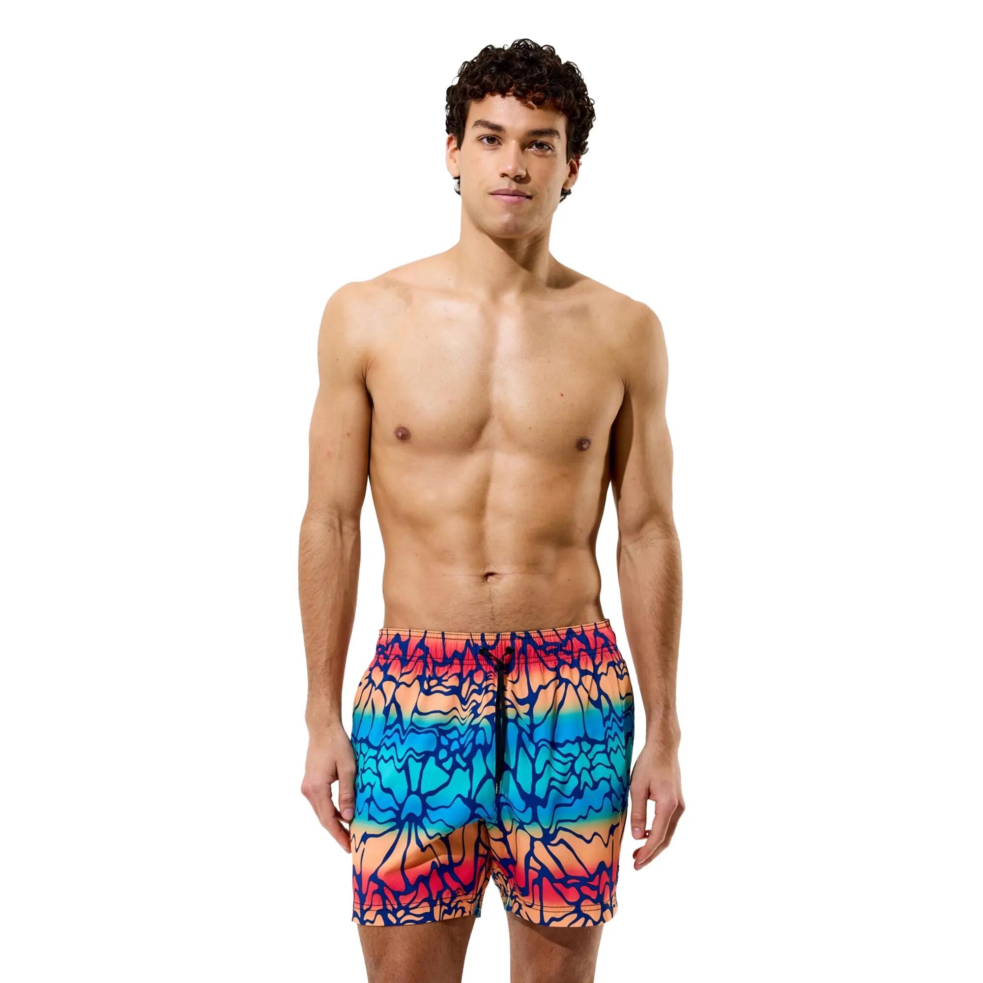 Speedo Mens Redondo Edge Patterned Swim Shorts