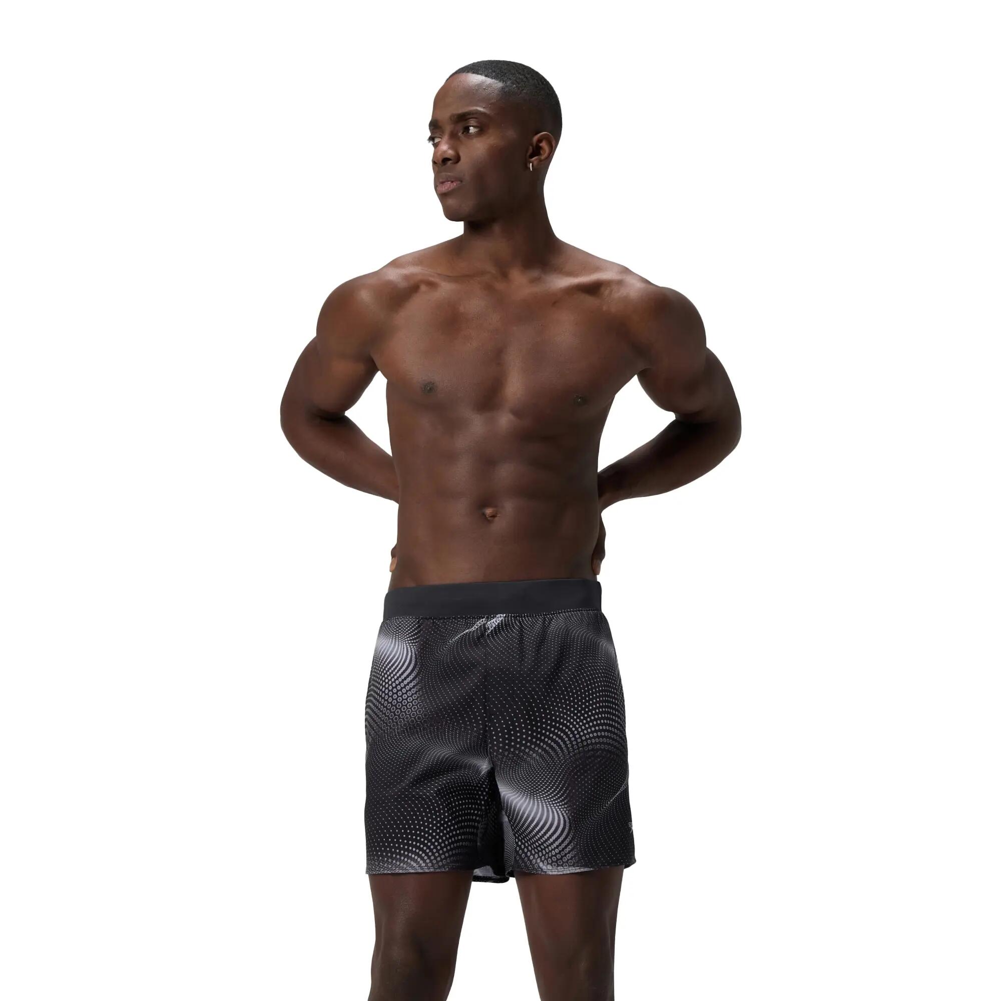 Speedo Mens Lookout Volley Dotted Swim Shorts
