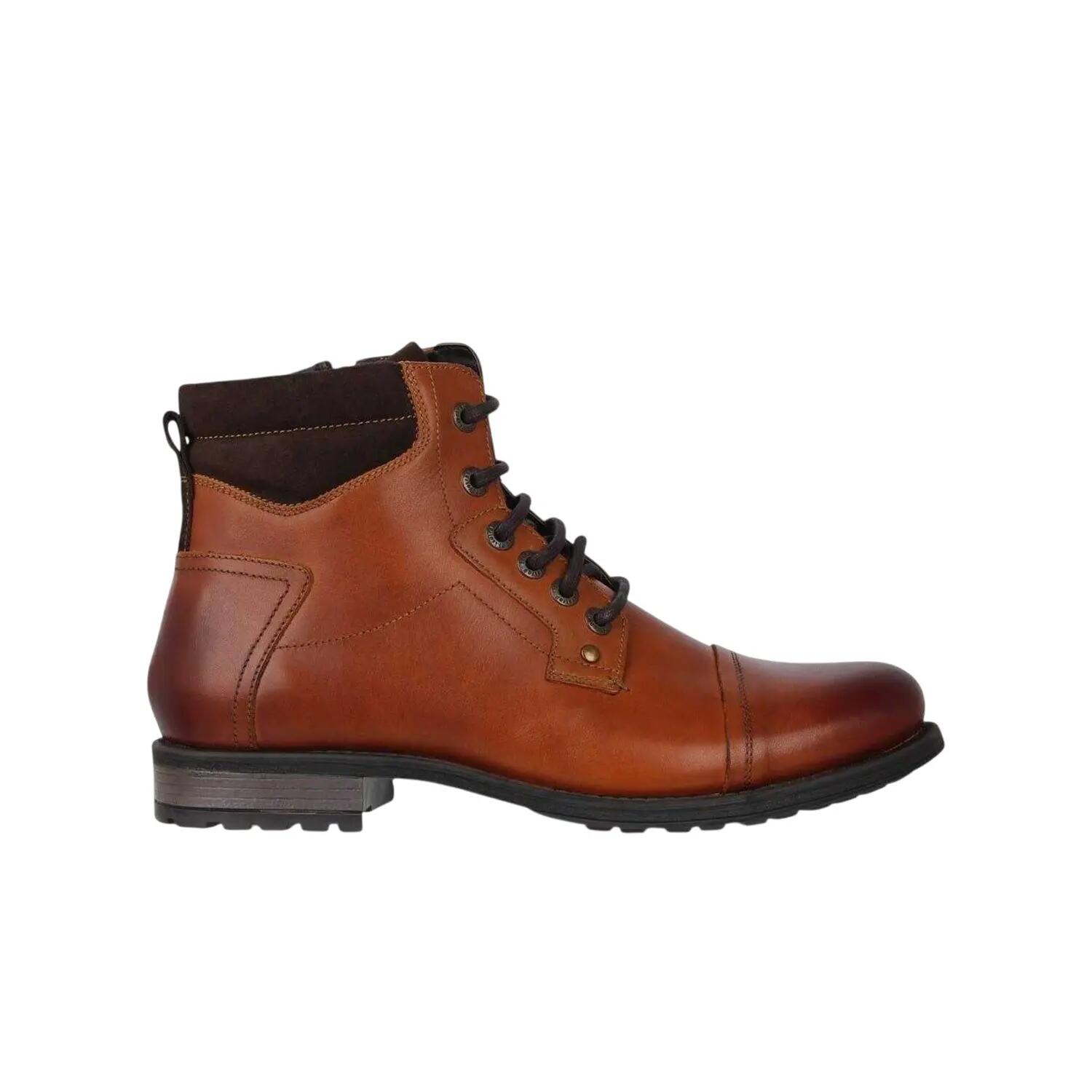 Firetrap Mens Hays Leather Low Heel Boots