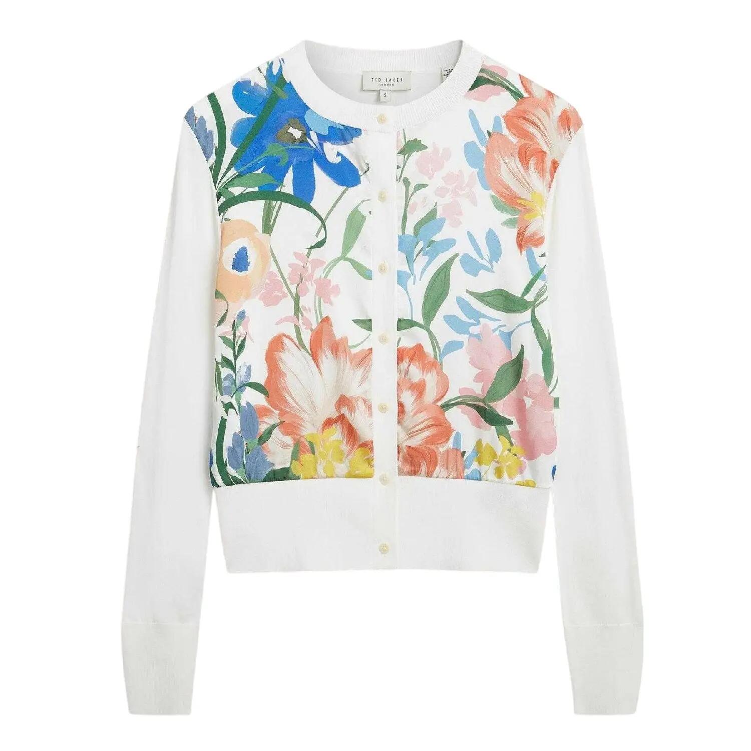 Ted Baker Womens/Ladies Lily Cotton Linen Button Through Cardigan