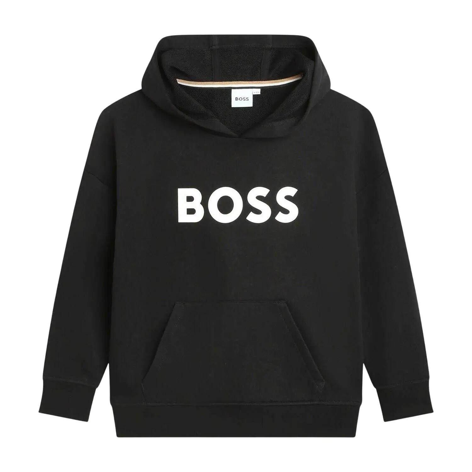Boss Childrens/Kids Print Logo Hoodie
