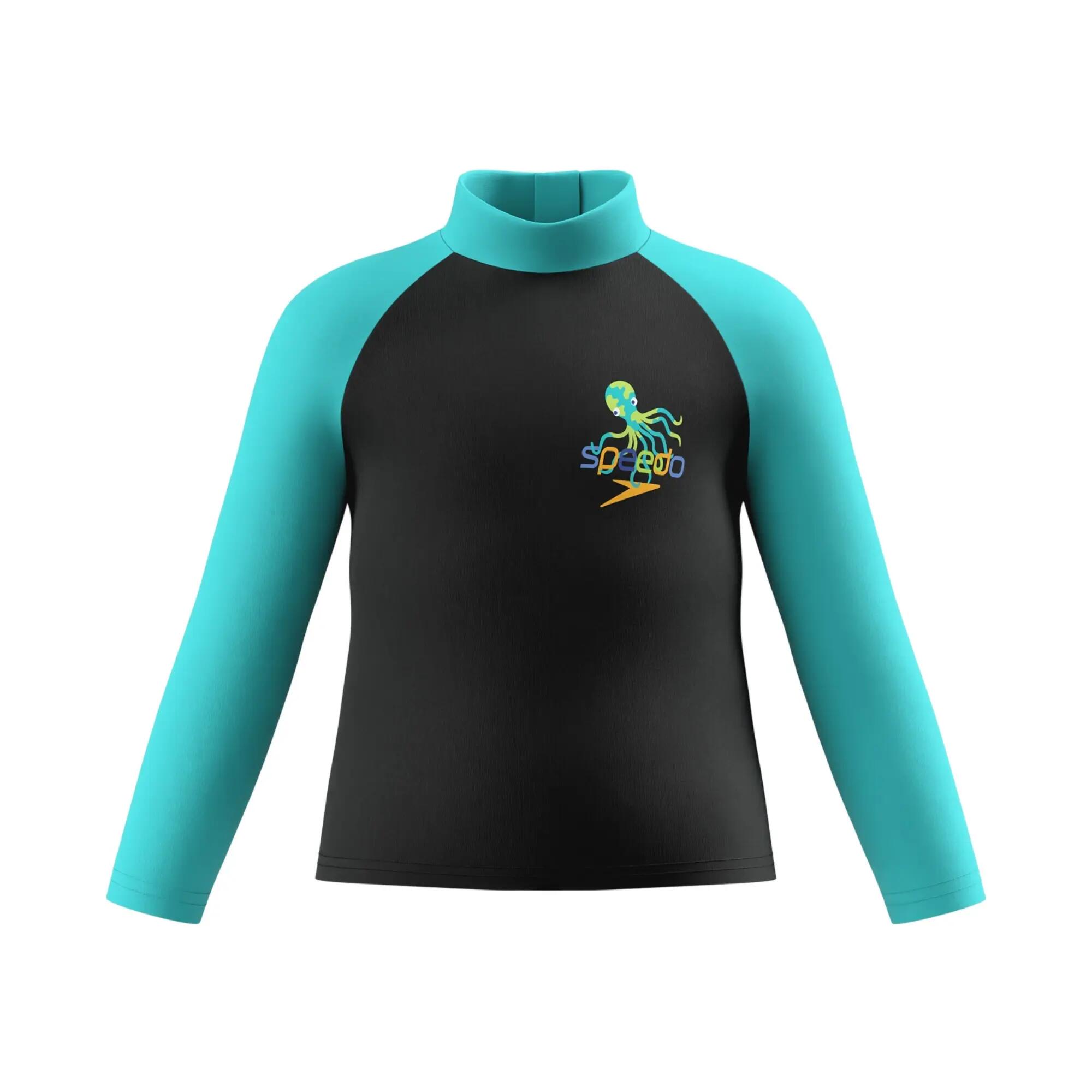 Speedo Childrens/Kids Octopus Long-Sleeved Rash Guard