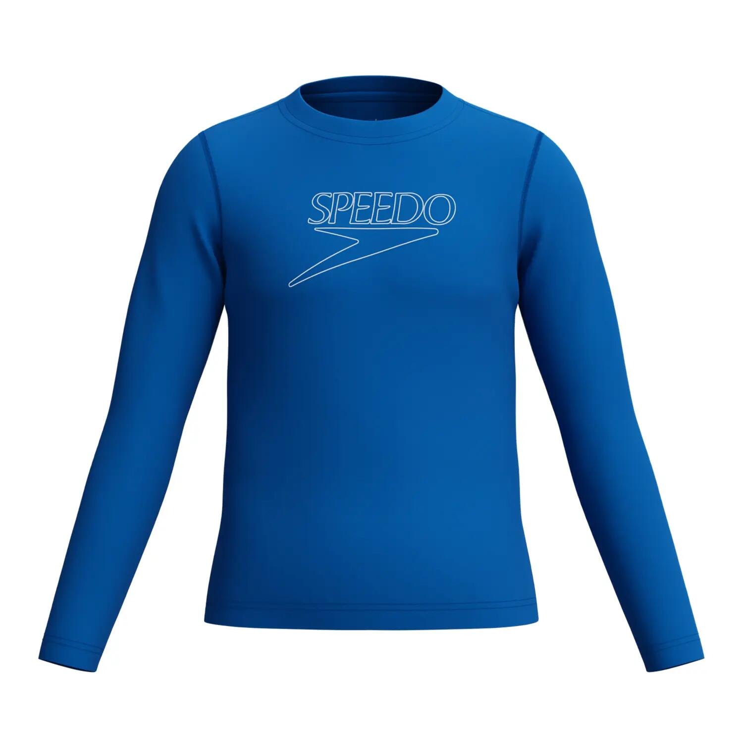 Speedo Childrens/Kids Long-Sleeved Rash Guard