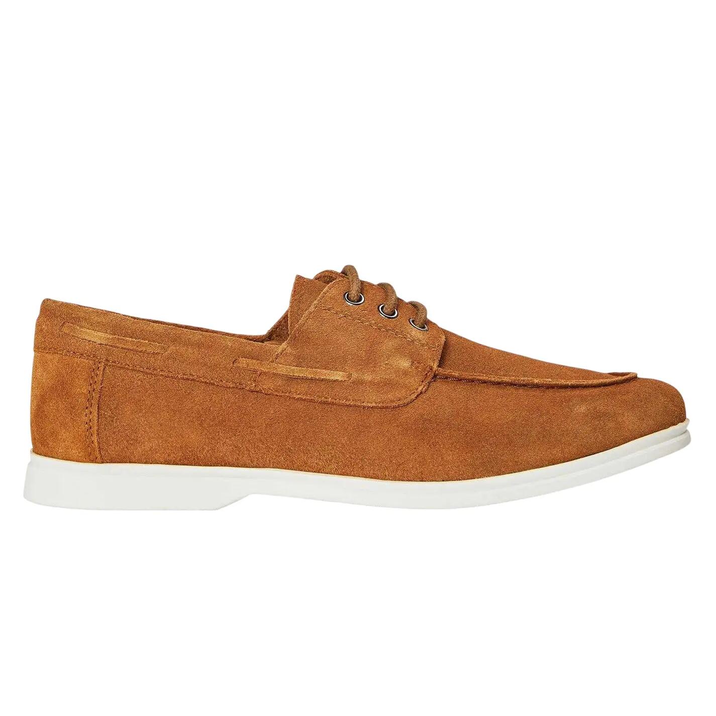 Dune London Mens Suede Flat Boat Shoes