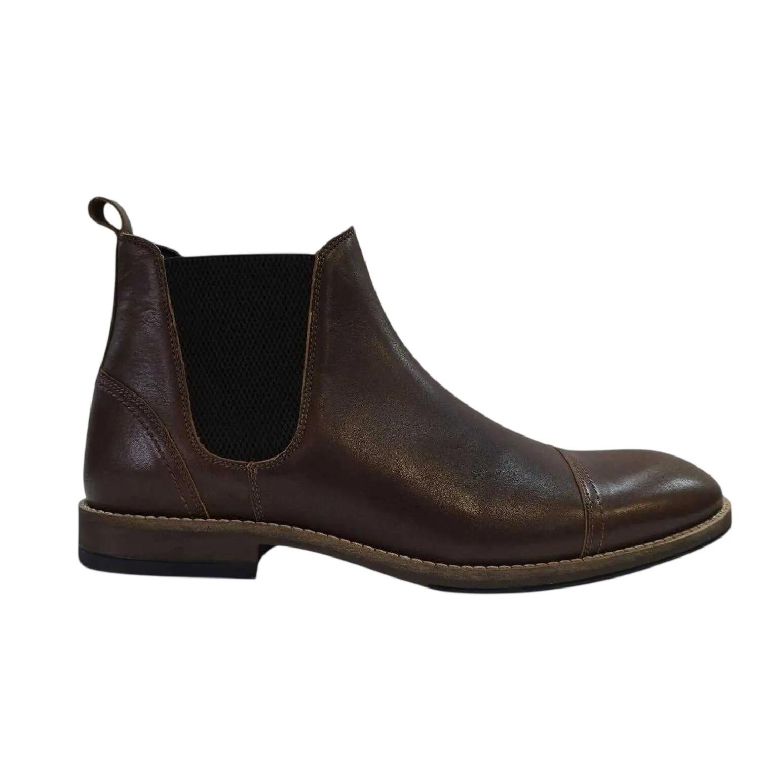 Firetrap Mens Bush Calf Leather Chelsea Boots