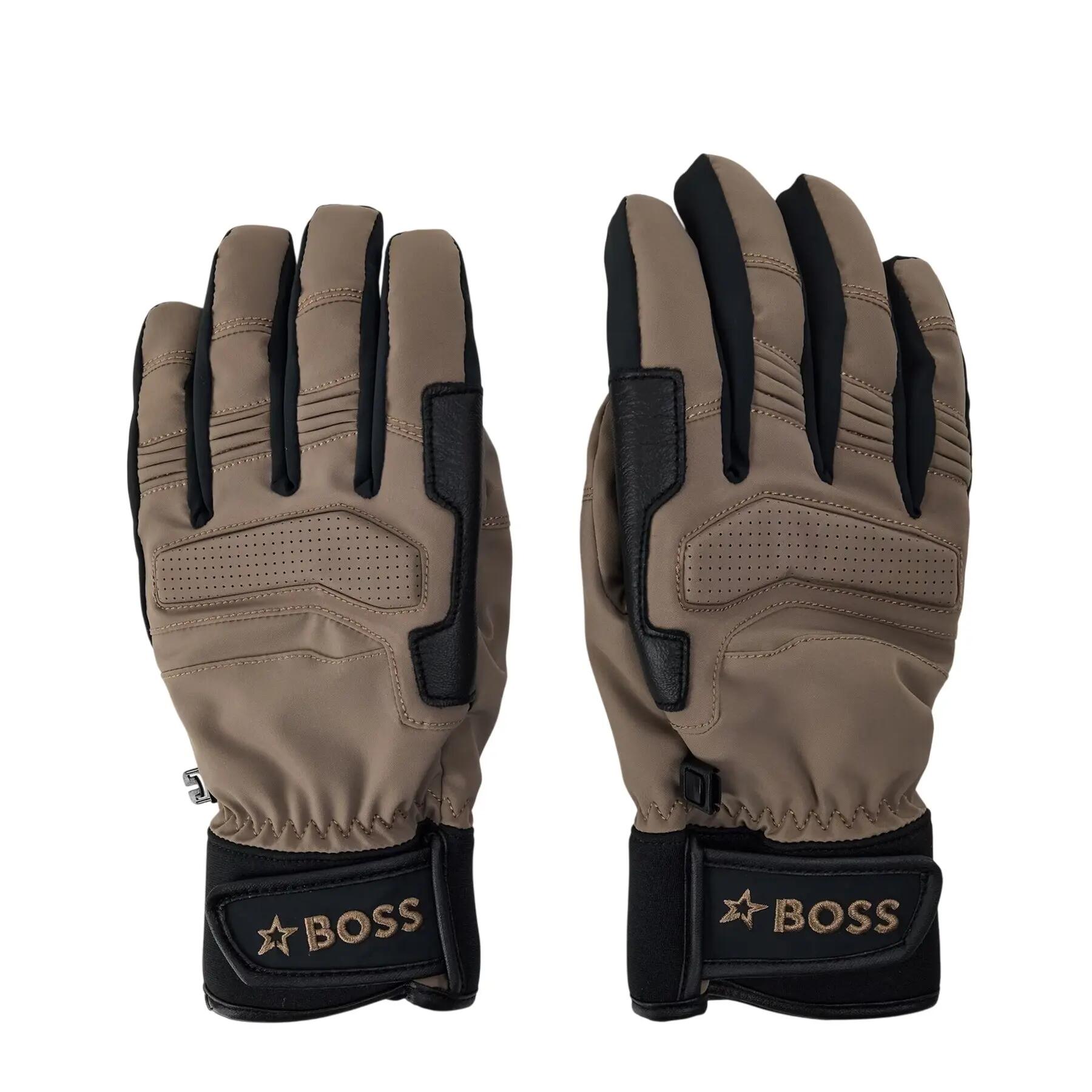 Boss Unisex Adult Leather Palm Ski Gloves