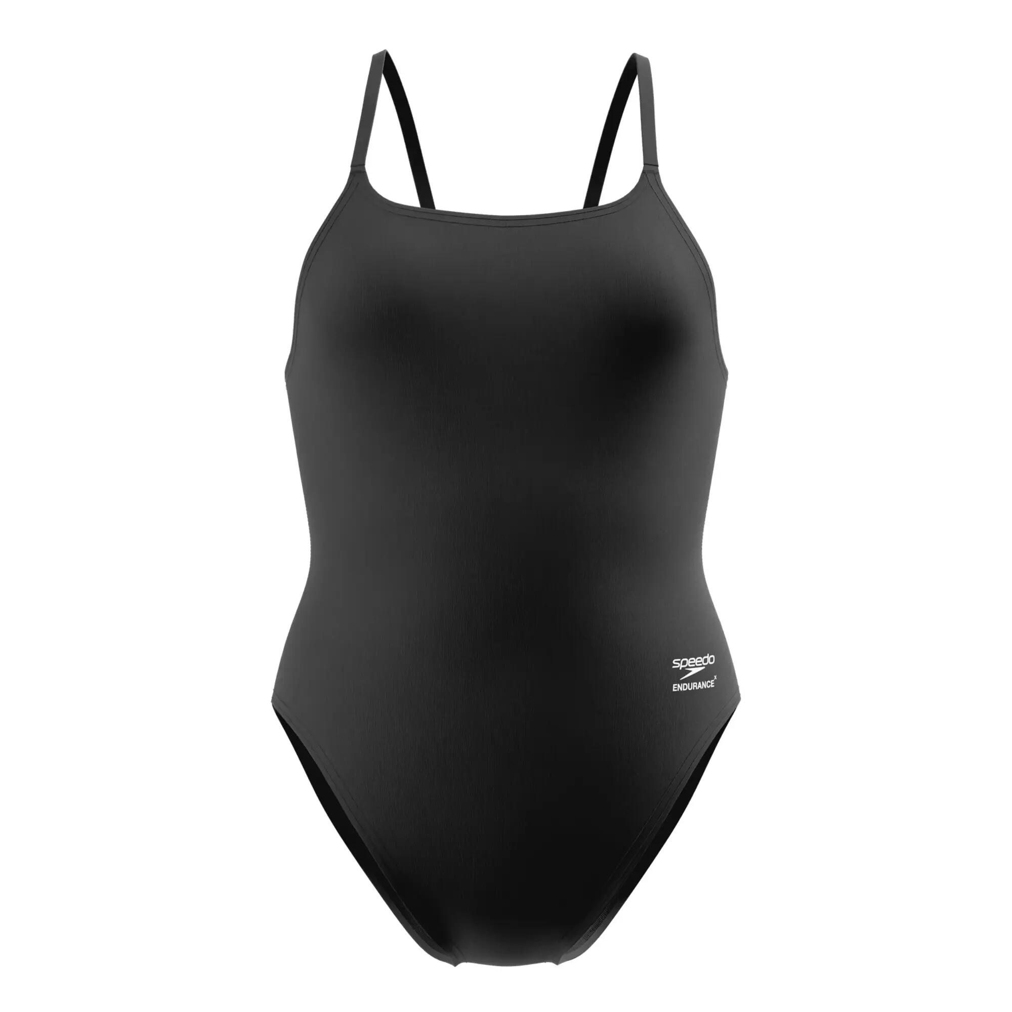 Speedo Womens/Ladies Team Enduracex Strappy Strappy One Piece Swimsuit