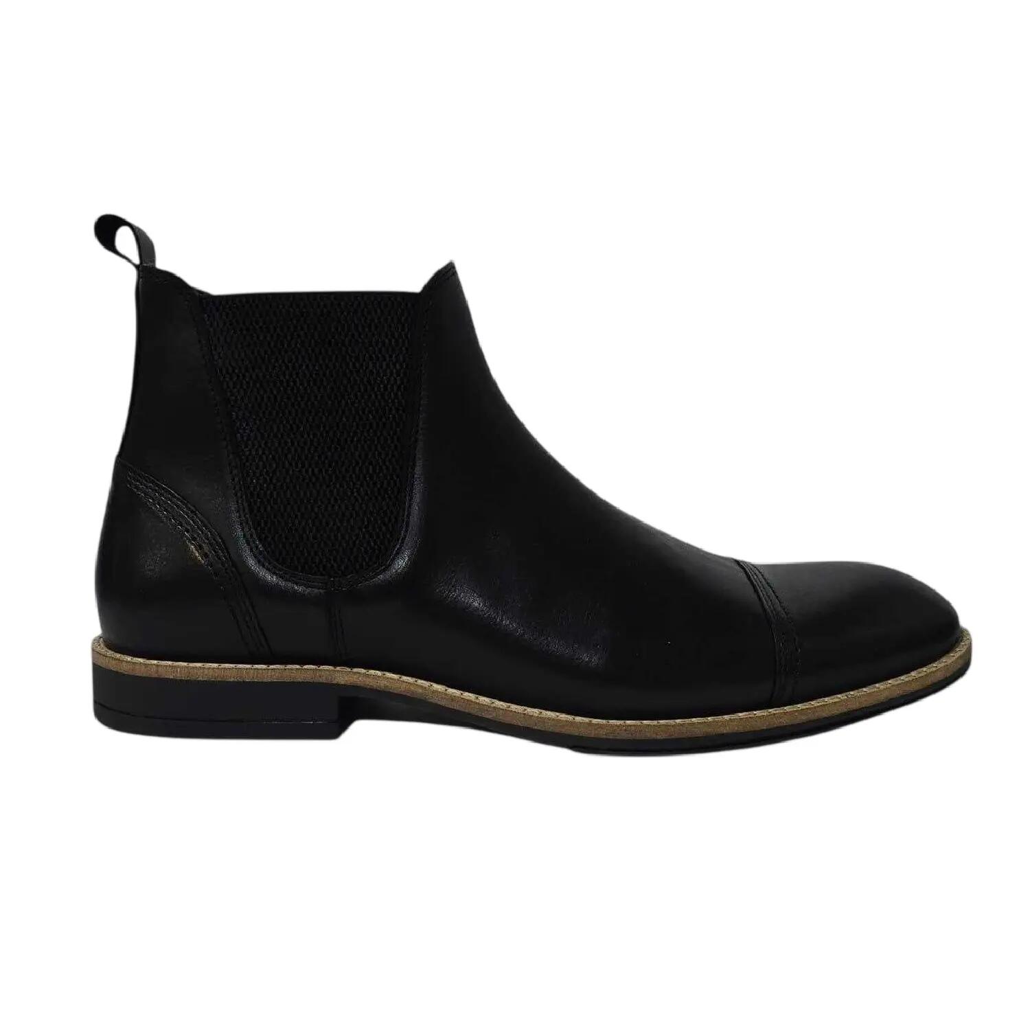 Firetrap Mens Bush Calf Leather Chelsea Boots