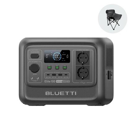 Elite 100 V2 BLUETTI Générateur Électrique Solaire 1024Wh pour Camping