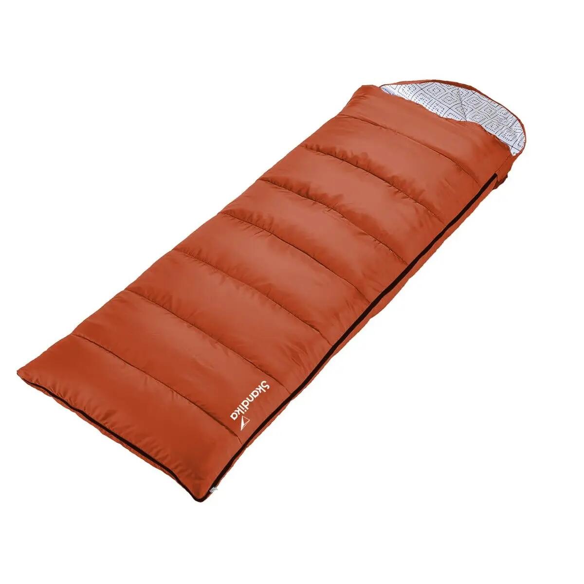 Deckenschlafsack Iceland - 220(190+30) x 80 cm - RV recht - bis -10°C - 3 Saison 2/11