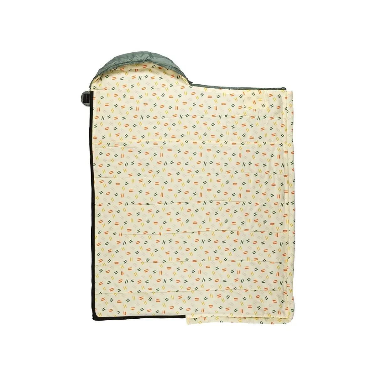 Saco de dormir Iceland - acoplable - 220(190+30) x 80 cm - bolsa transporte 12/15