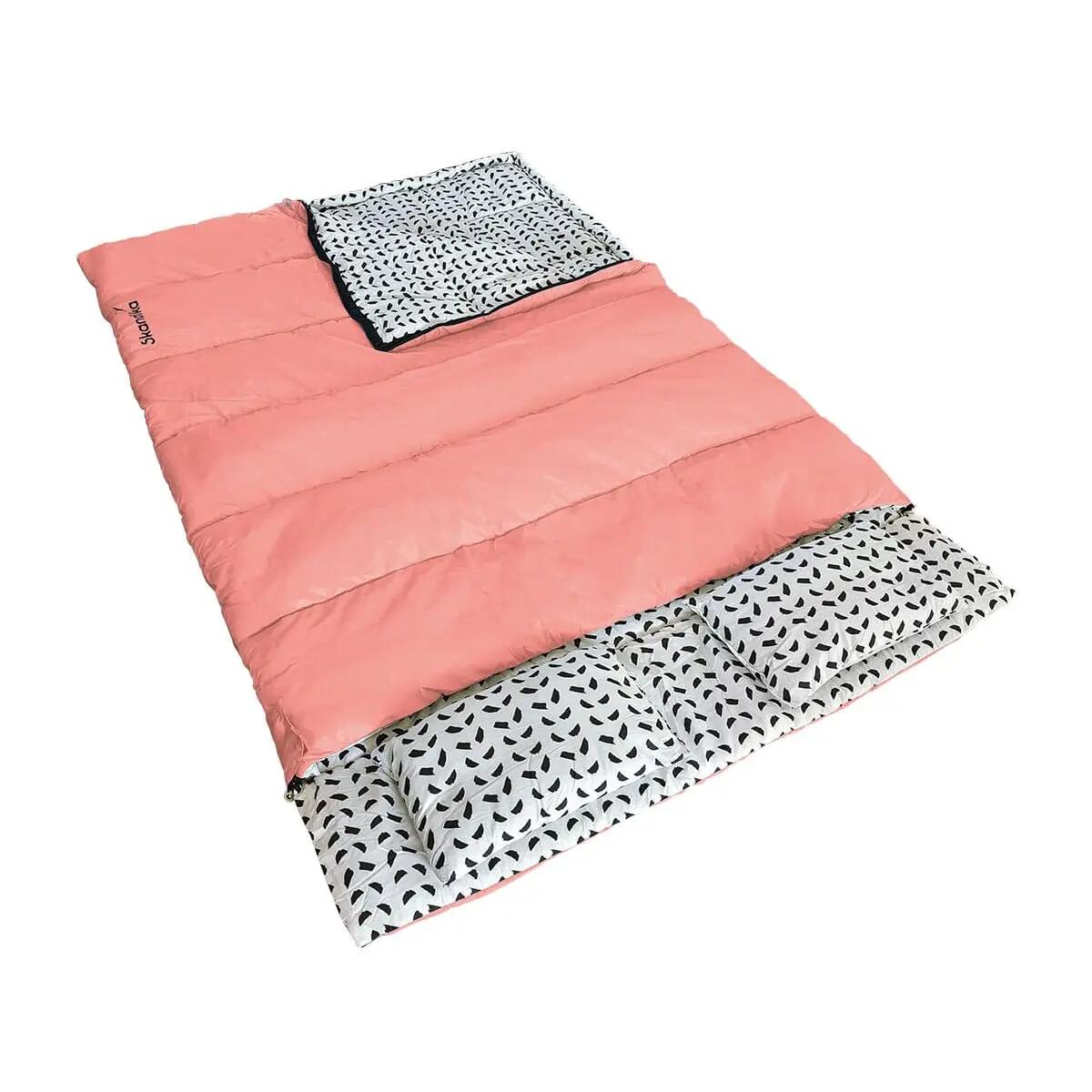 Sac de couchage rectangulaire Iceland Double - XXL pour 2 adultes - séparable 3/6