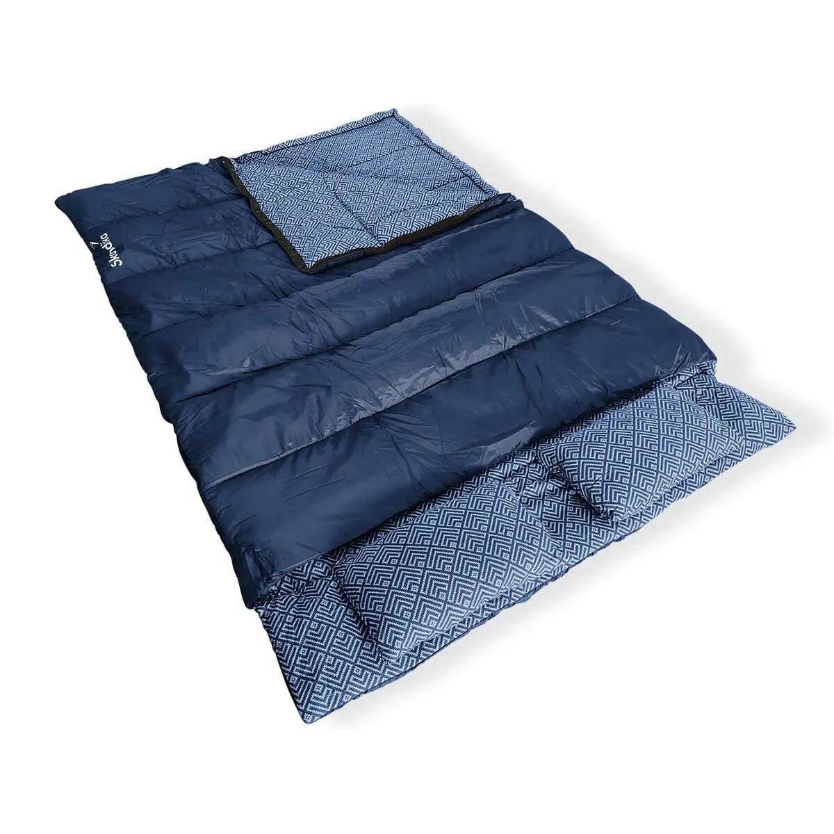 Deken slaapzak Iceland Double Flannel - Deelbaar - 3 seizoenen - 2 persoons 4/15