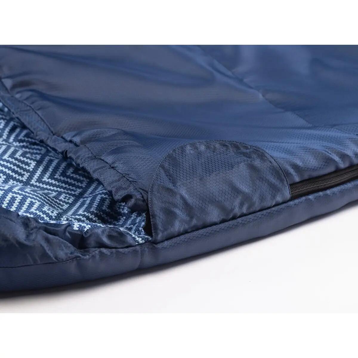 Deken slaapzak Iceland Double Flannel - Deelbaar - 3 seizoenen - 2 persoons 10/15