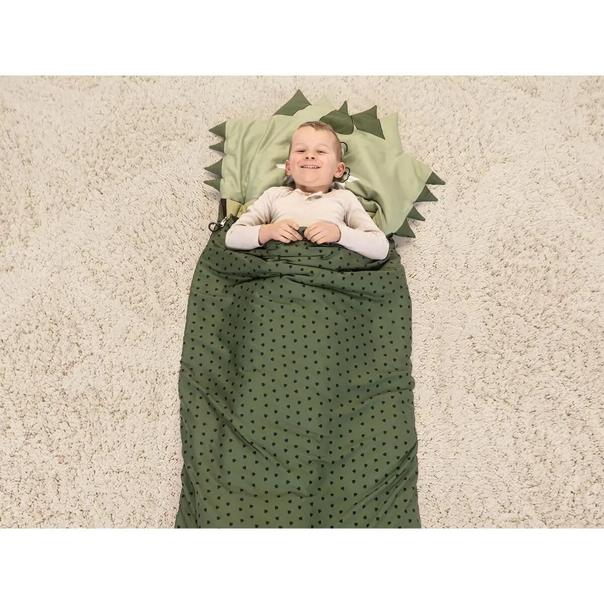 Sac de couchage rectangulaire Soti - avec coussin - pour enfants jusqu'à 150 cm 4/15