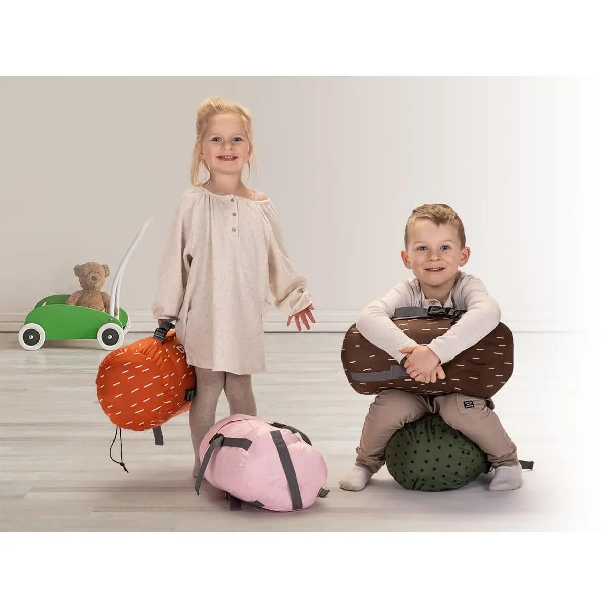 Sac de couchage rectangulaire Soti - avec coussin - pour enfants jusqu'à 150 cm 14/15