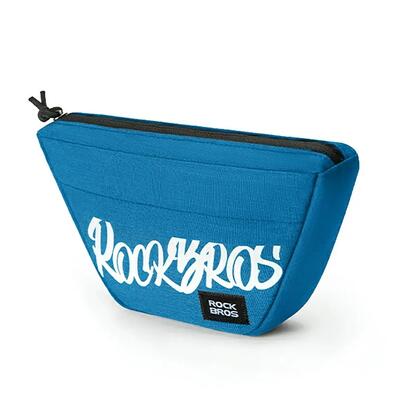Borsa trapezoidale per manubrio della bicicletta