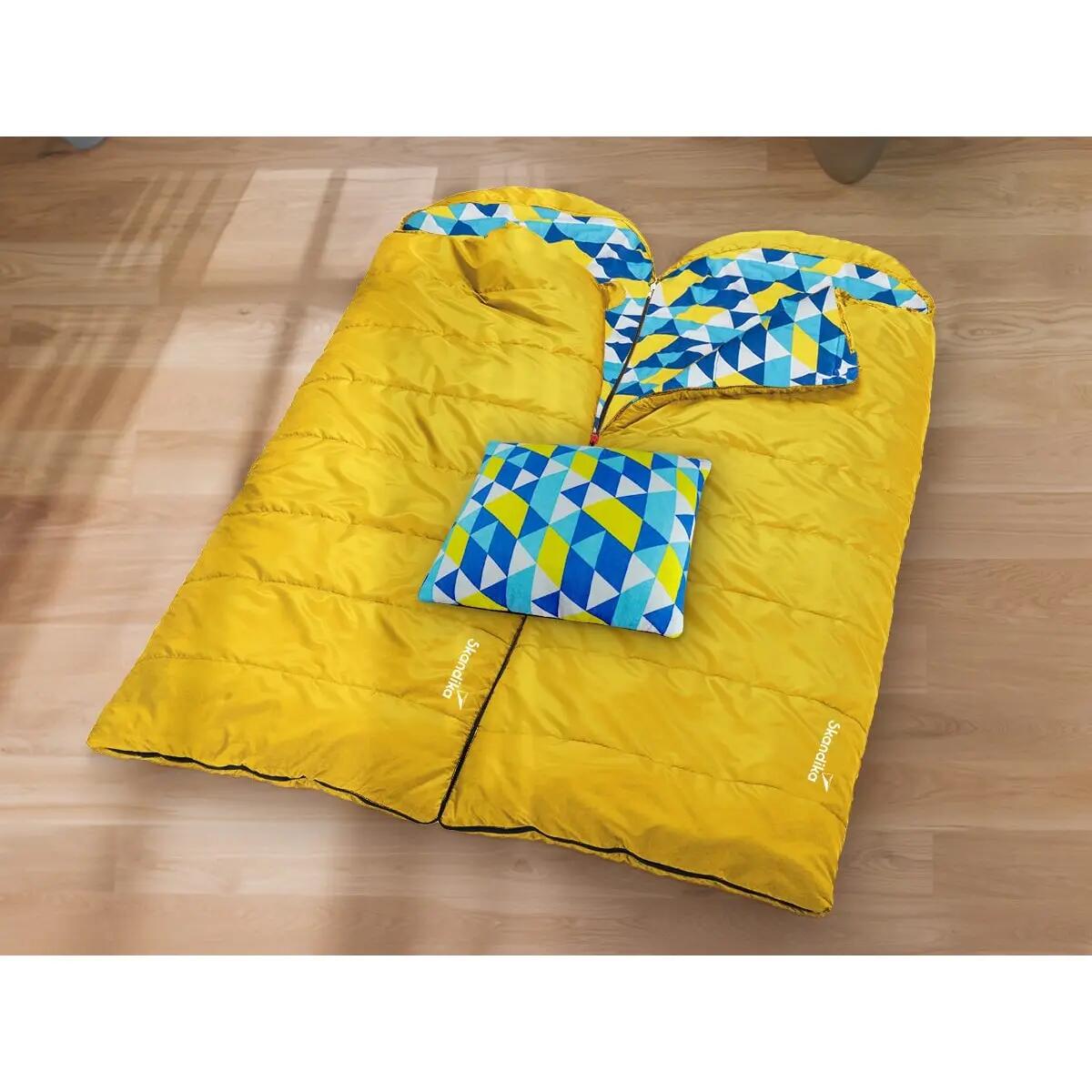 Sac de couchage rectangulaire Dundee avec oreiller Sleepyhead – Zip à gauche 11/11