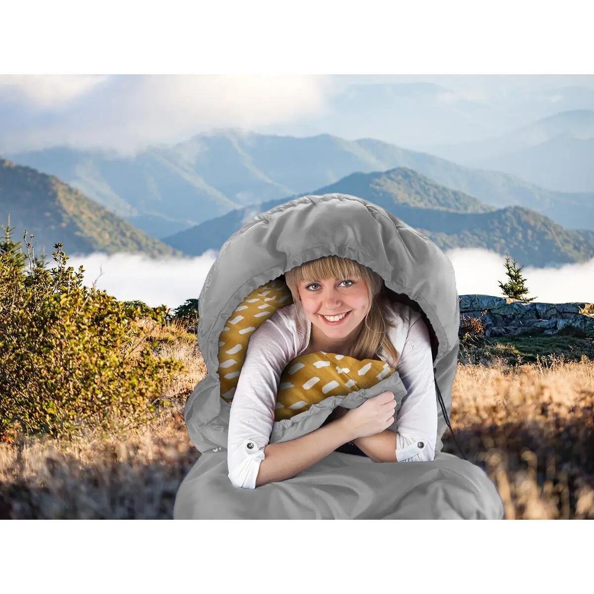 Saco-cama para adultos Dundee - Outdoor - algodão - forro interior flanela 9/12