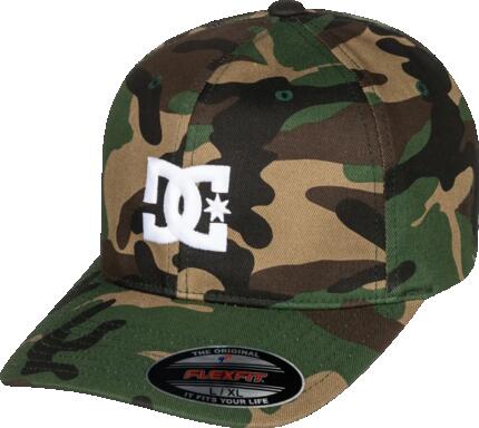 Casquette DC Cap Star 2 Flexfit Vert | Casquette Homme