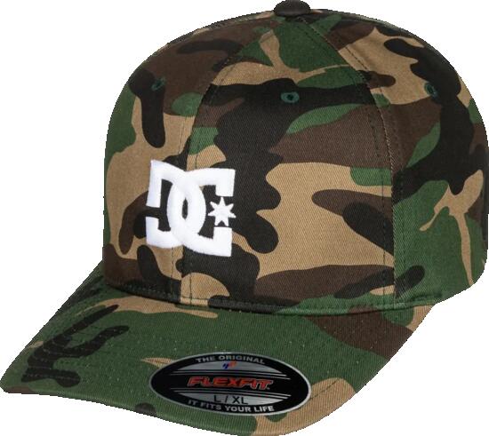 Casquette DC Cap Star 2 Flexfit Vert | Casquette Homme