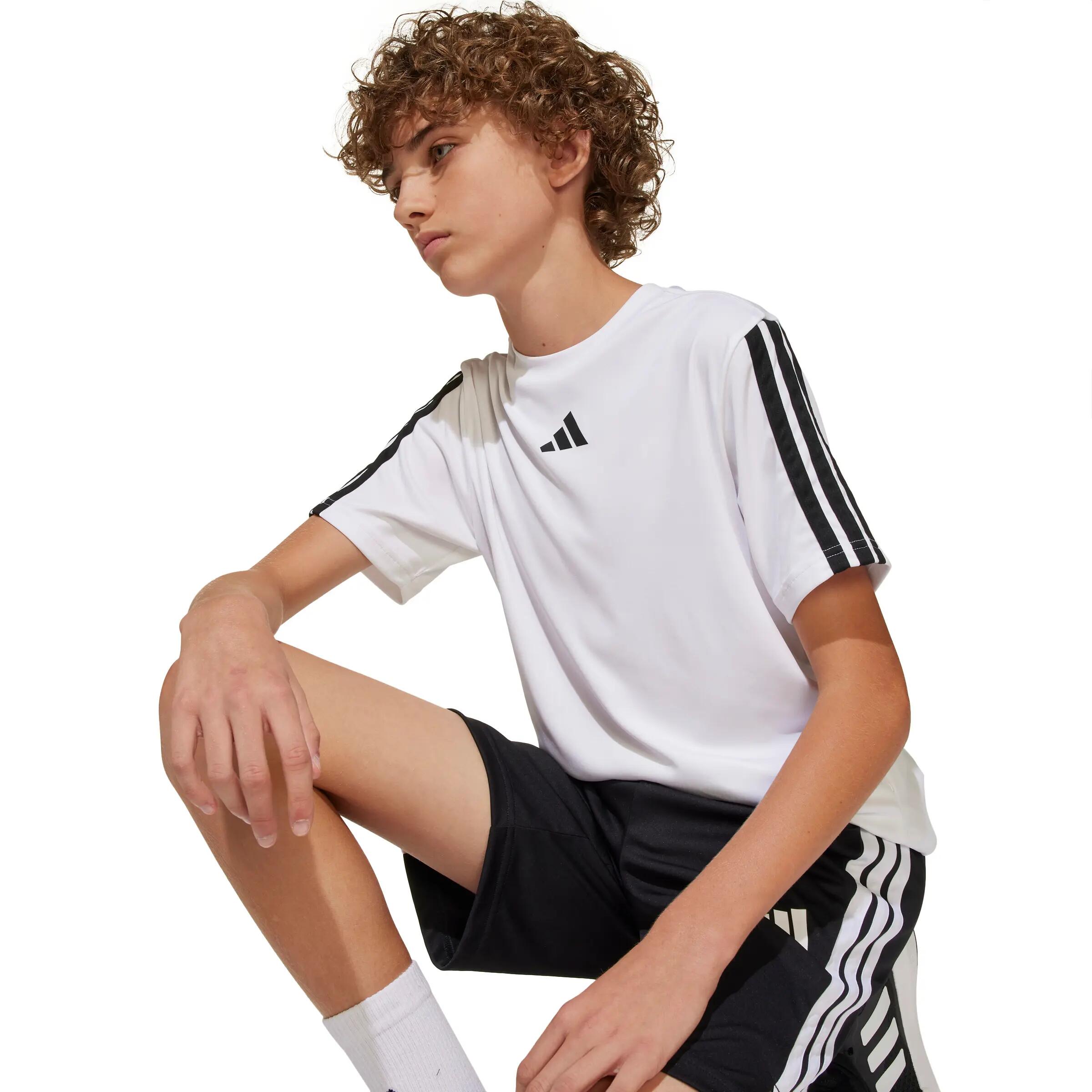 Koszulka dla dzieci adidas Train Essentials 3-Stripes 5/6