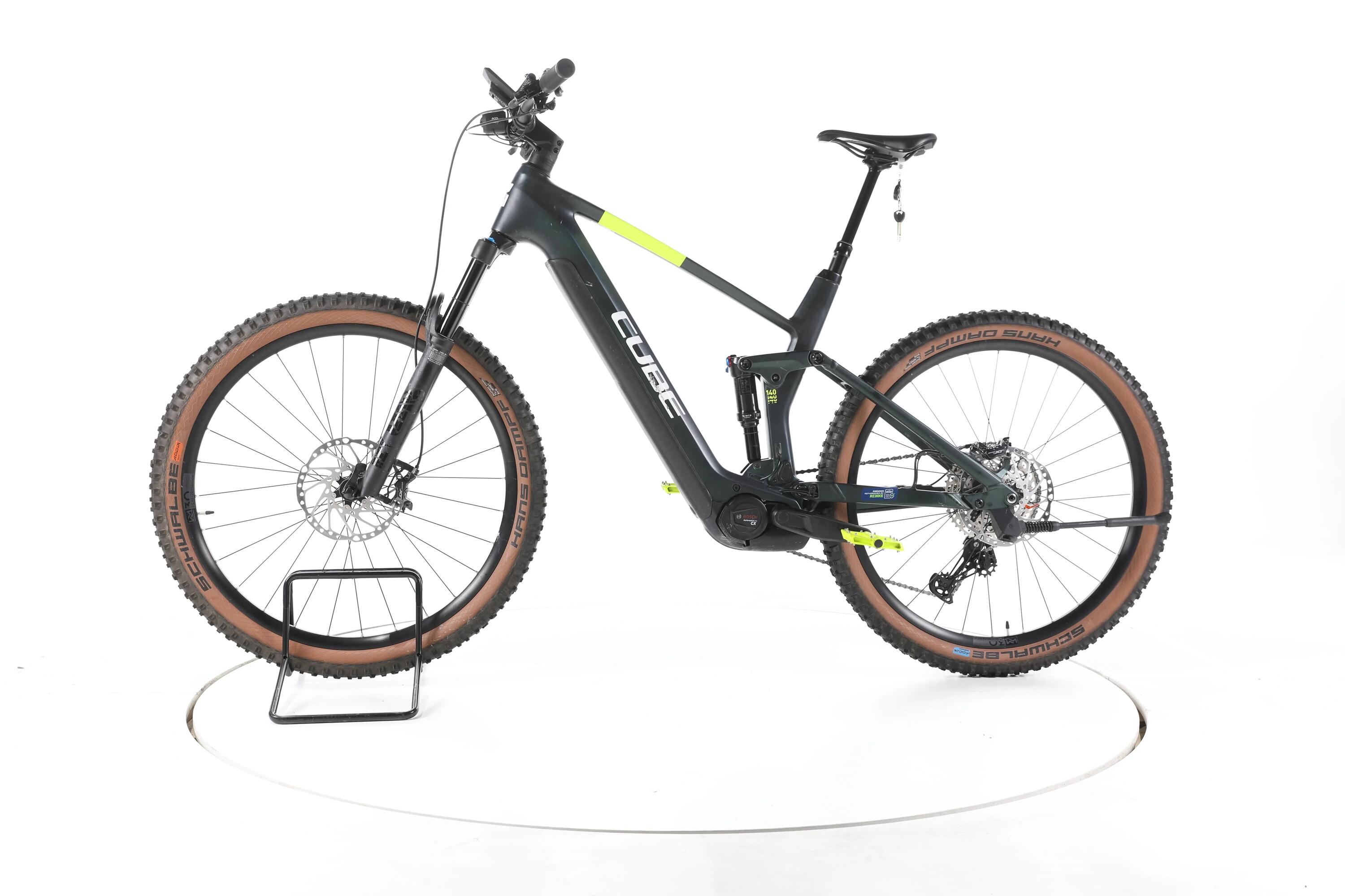 Reconditionné - Cube Stereo Hybrid 140 HPC SLX E-Bike Fully Carbon  - Très Bon 6/7