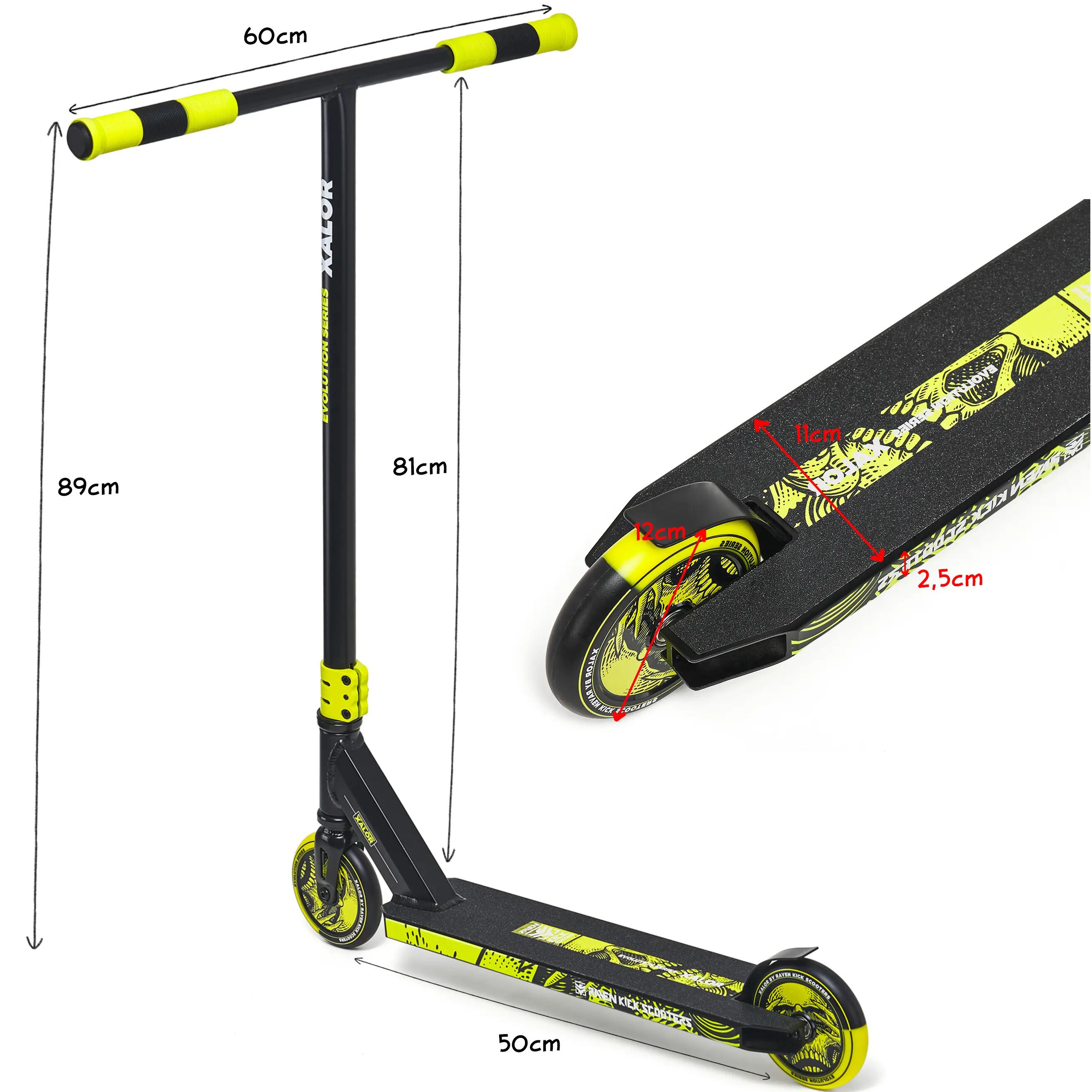 Trotinete freestyle Raven Evolution Xalor HIC 2/11