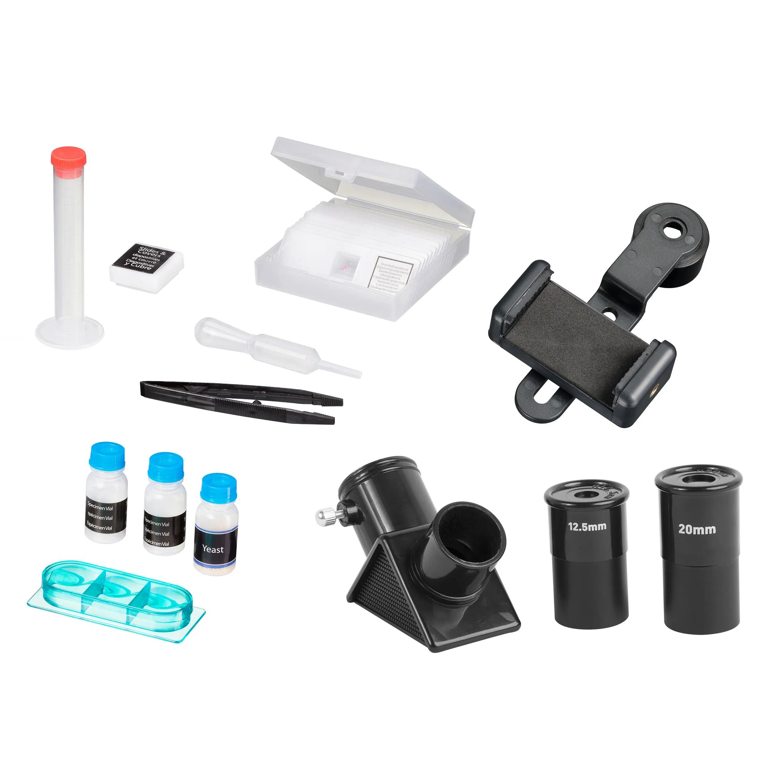 Telescoop- en Microscoopset met Smartphone Adapter 3/6