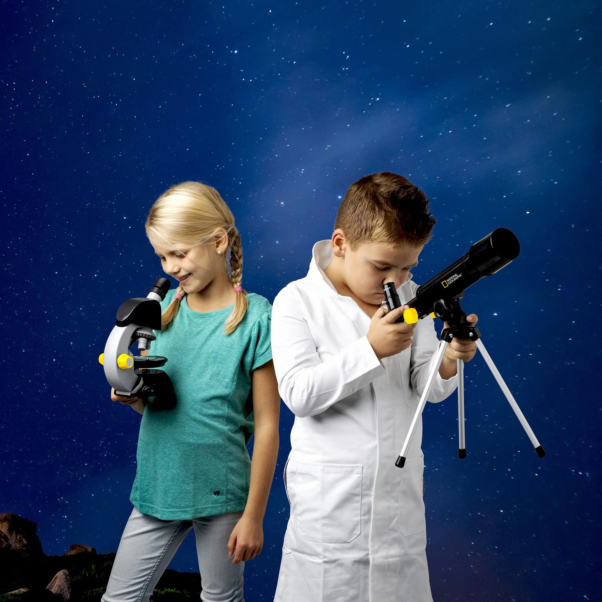 Telescoop- en Microscoopset met Smartphone Adapter 2/6