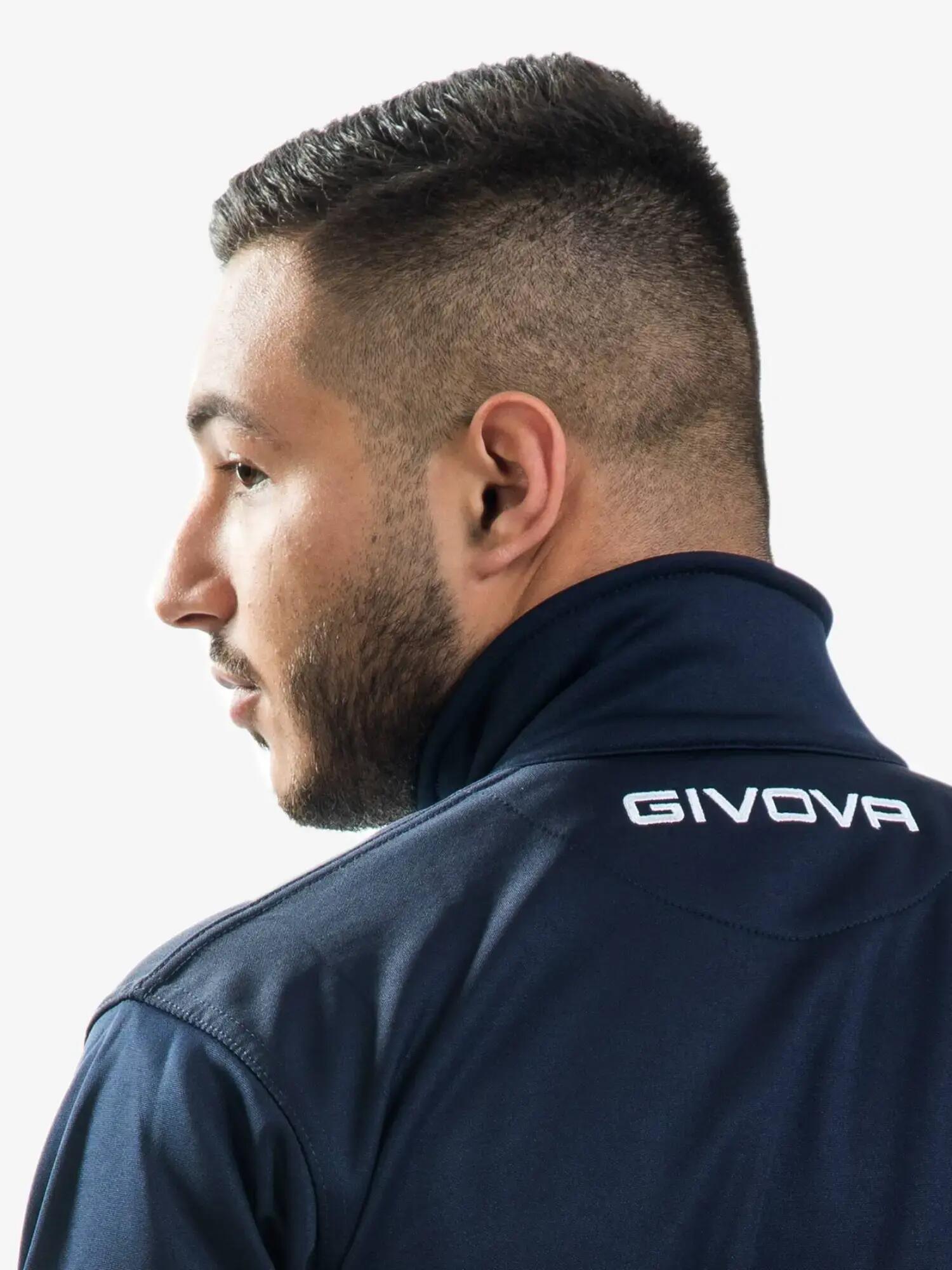 TUTA complete uomo givova blu/bianco 4/7