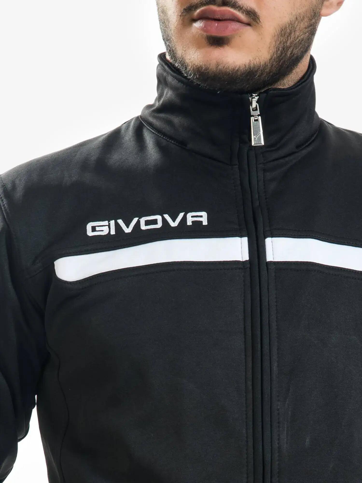 Survêtement Full Zip Homme - Givova noir 4/7