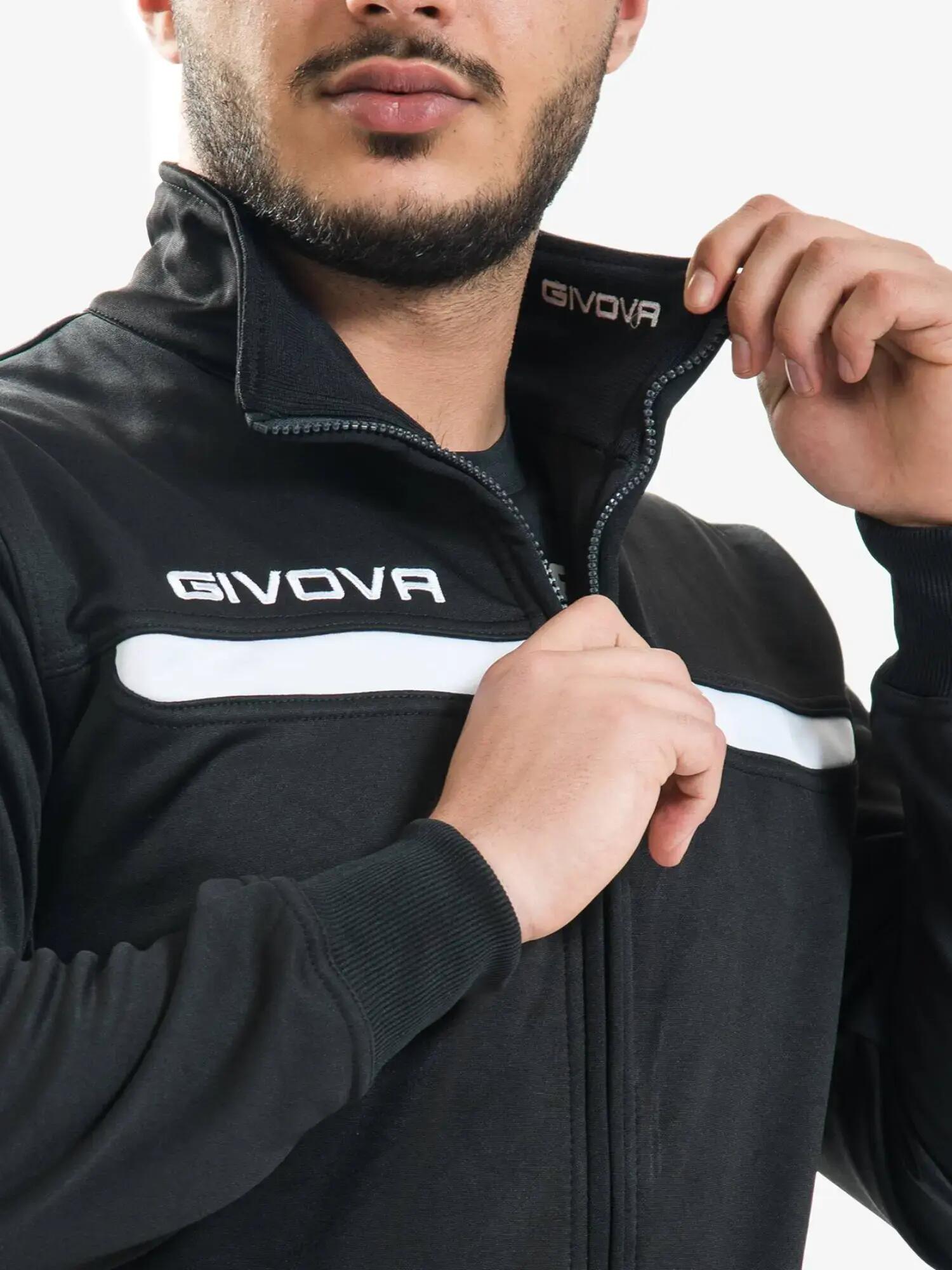 Survêtement Full Zip Homme - Givova noir 3/7