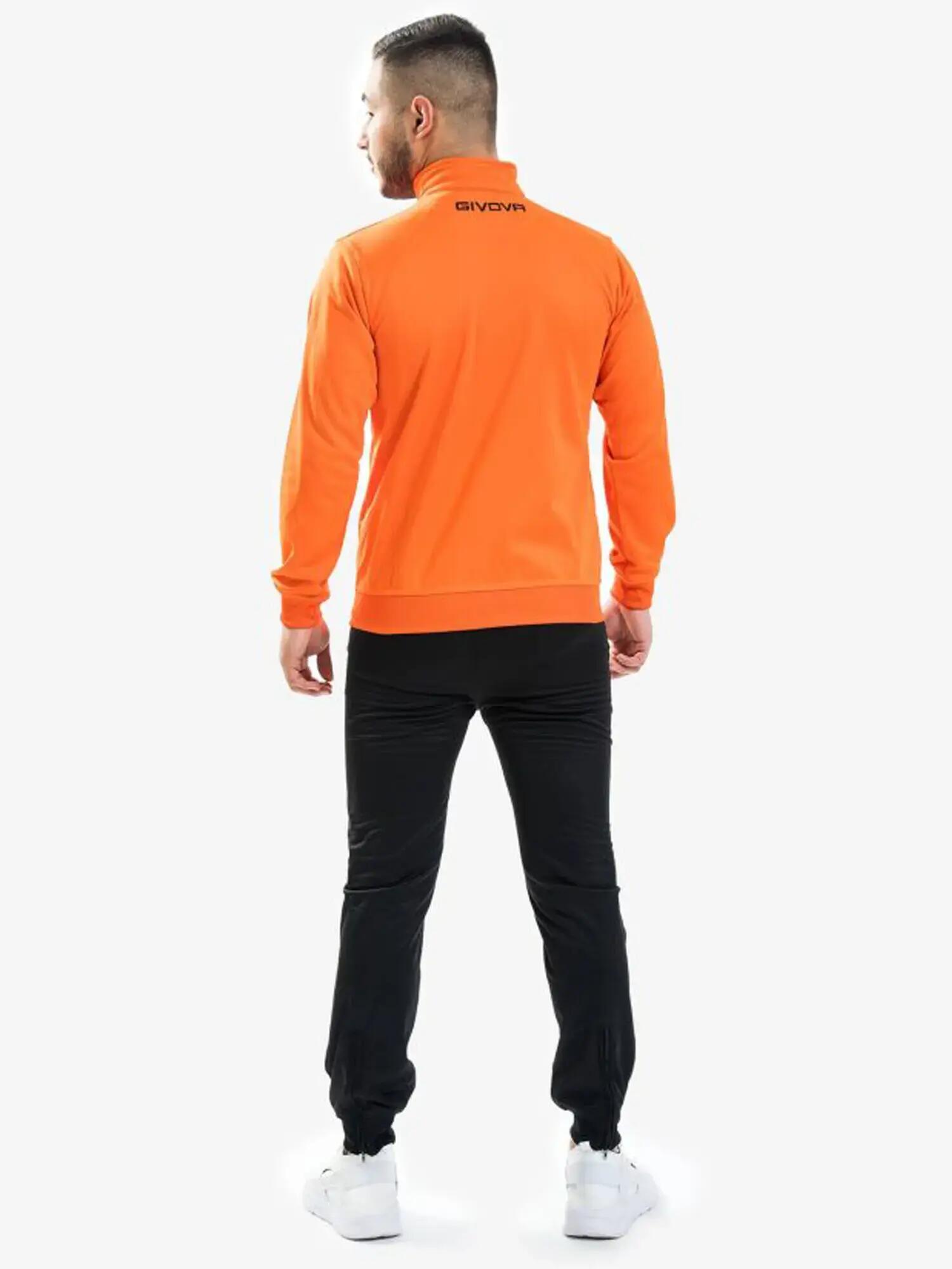 TUTA complete uomo givova arancio/nero 3/5