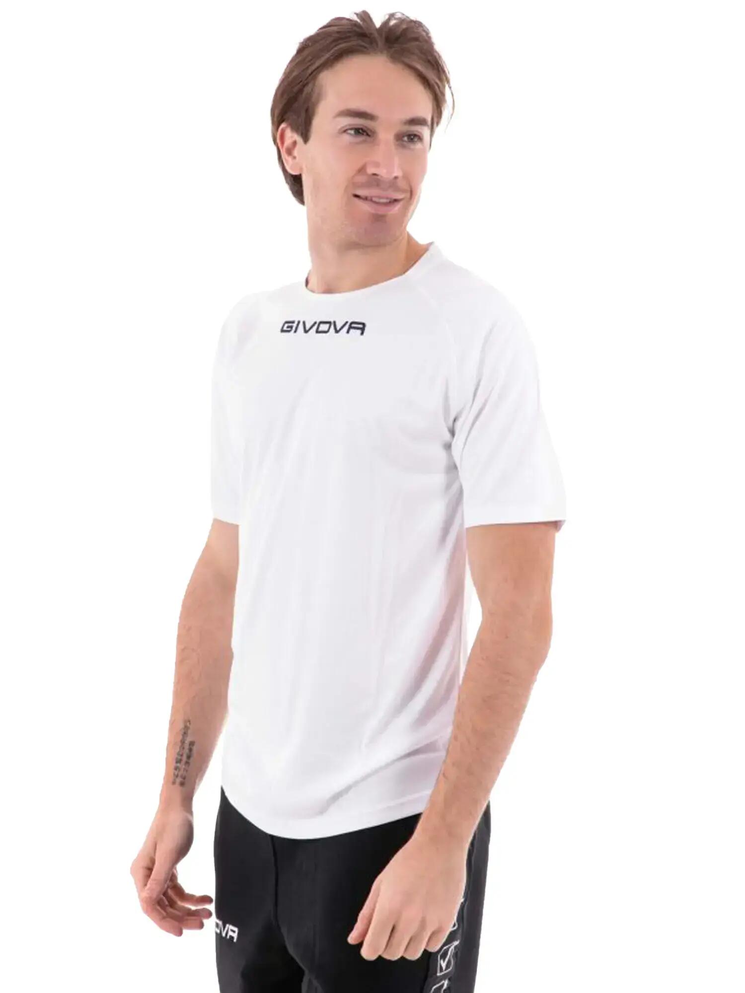 T-shirt uomo givova bianco 2/3