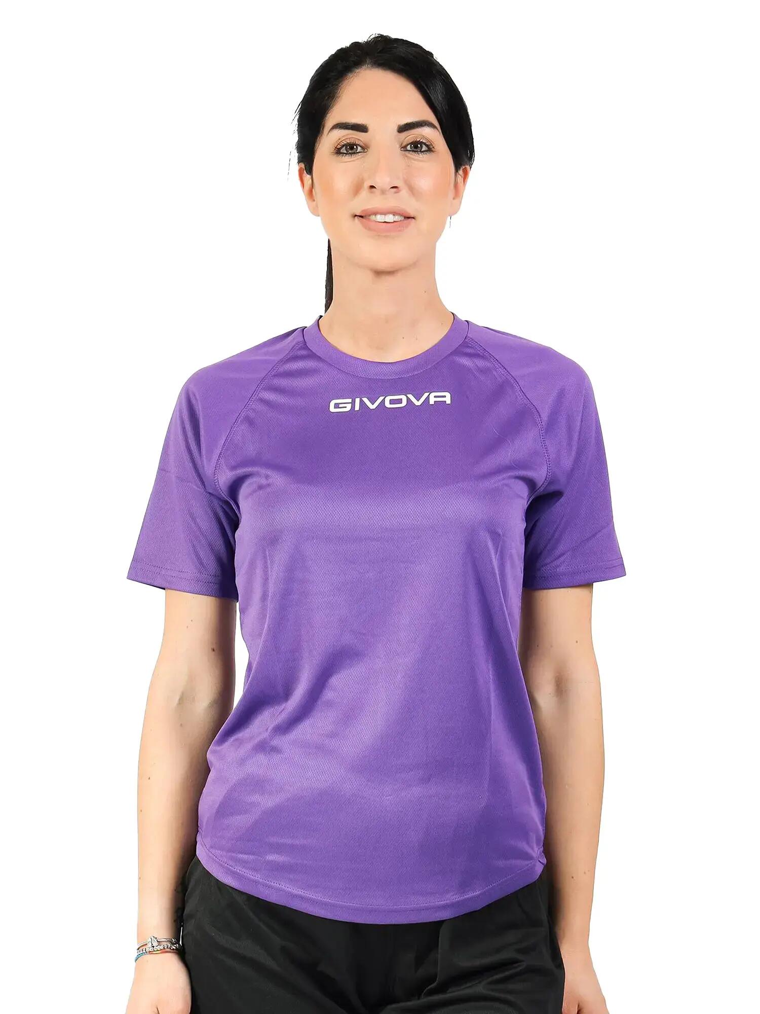 T-shirt donna givova viola 2/5